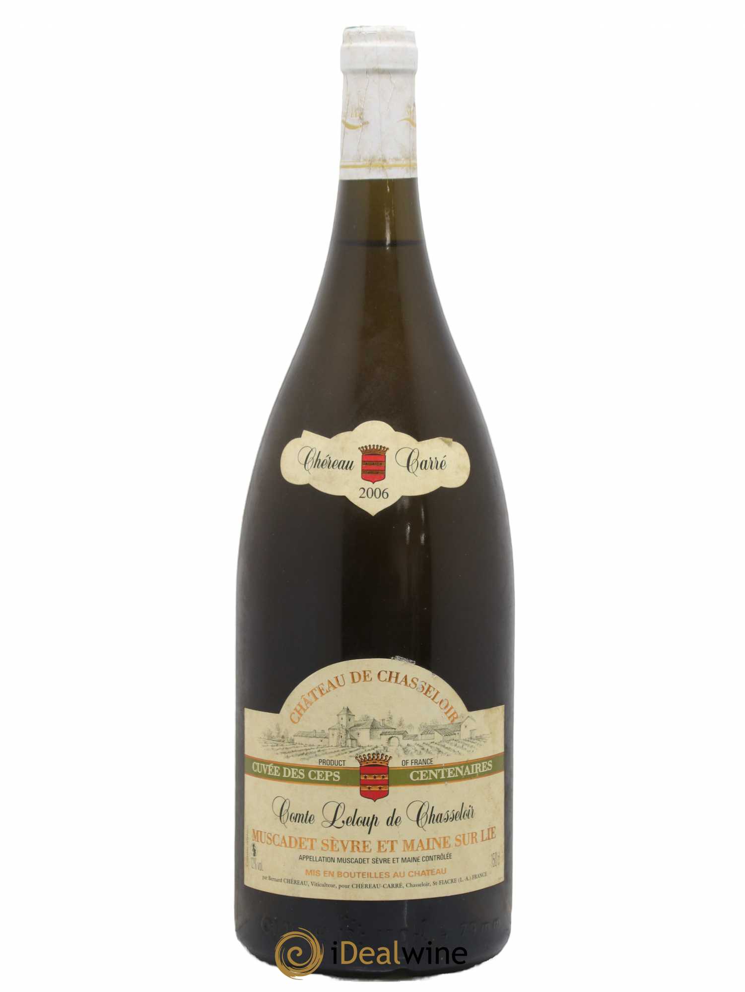 Muscadet Cuvée des Ceps Centenaires Château de Chasseloir 2006 - Posten von 1 Magnum - 0