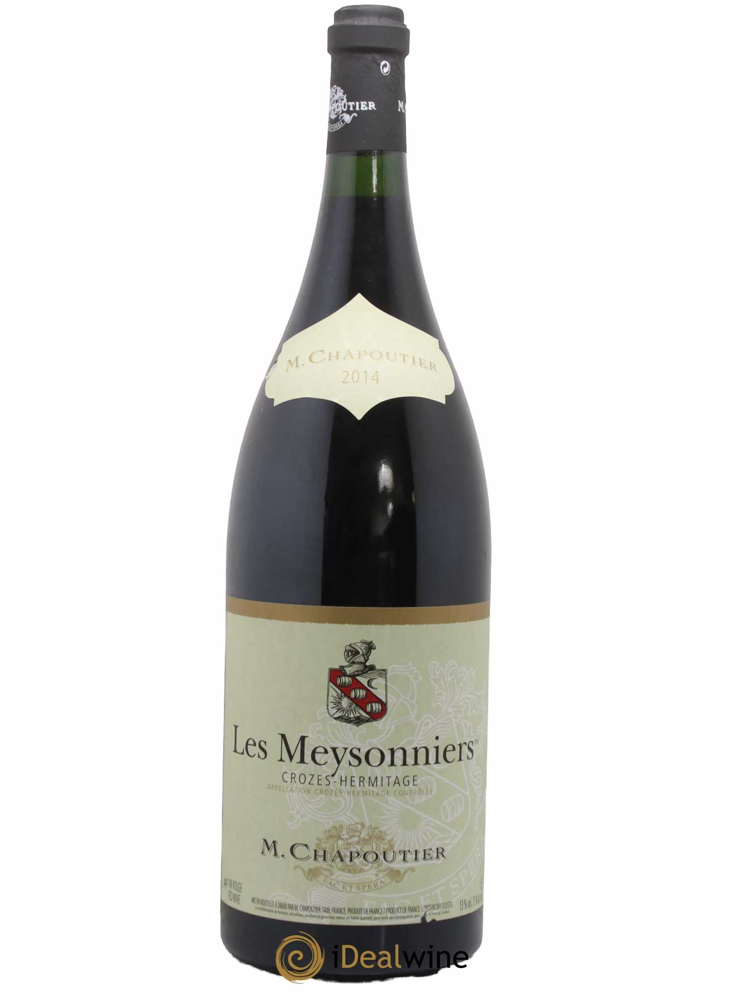 Crozes-Hermitage Les Meysonniers Chapoutier 2014 - Lot de 1 jeroboam - 0