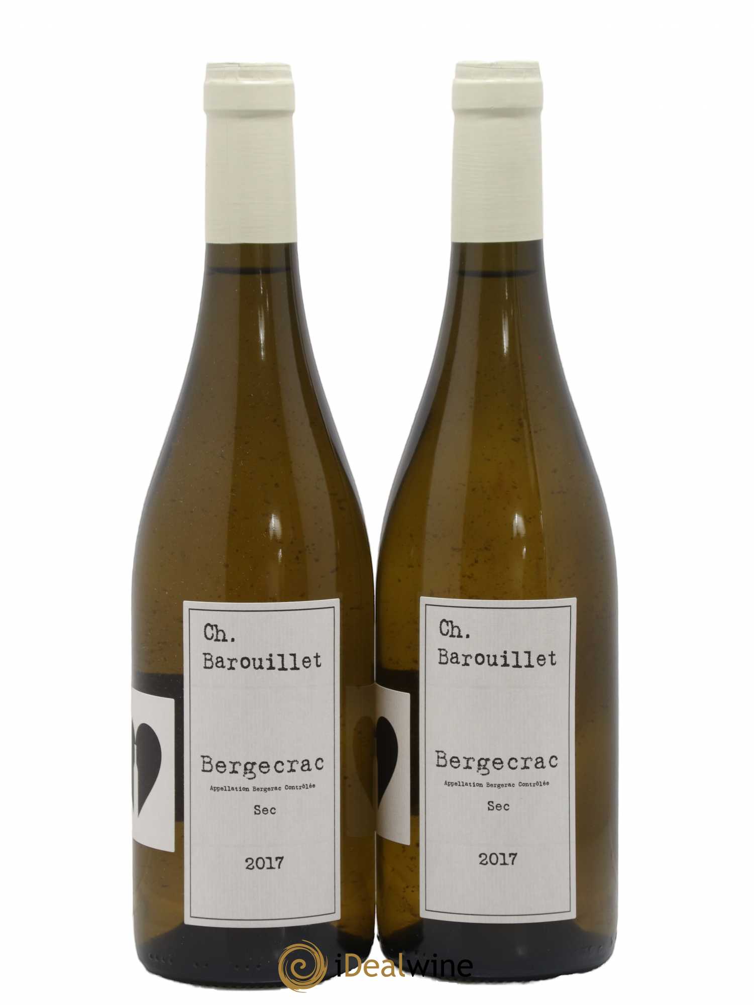 Bergerac Domaine Barouillet (sans prix de réserve) 2017 - Posten von 2 Flaschen - 0