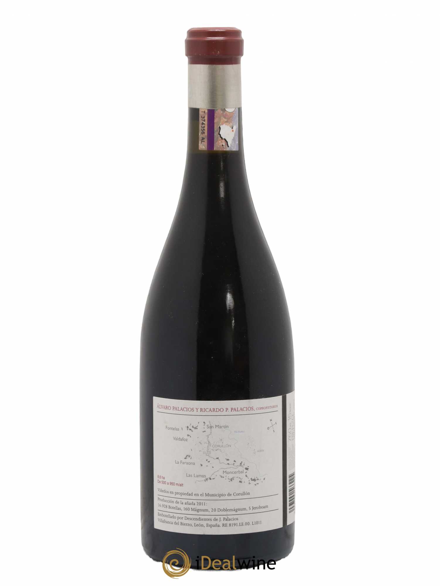 Bierzo Descendientes de J. Palacios Villa de Corullon 2011 - Lot de 1 bouteille - 1
