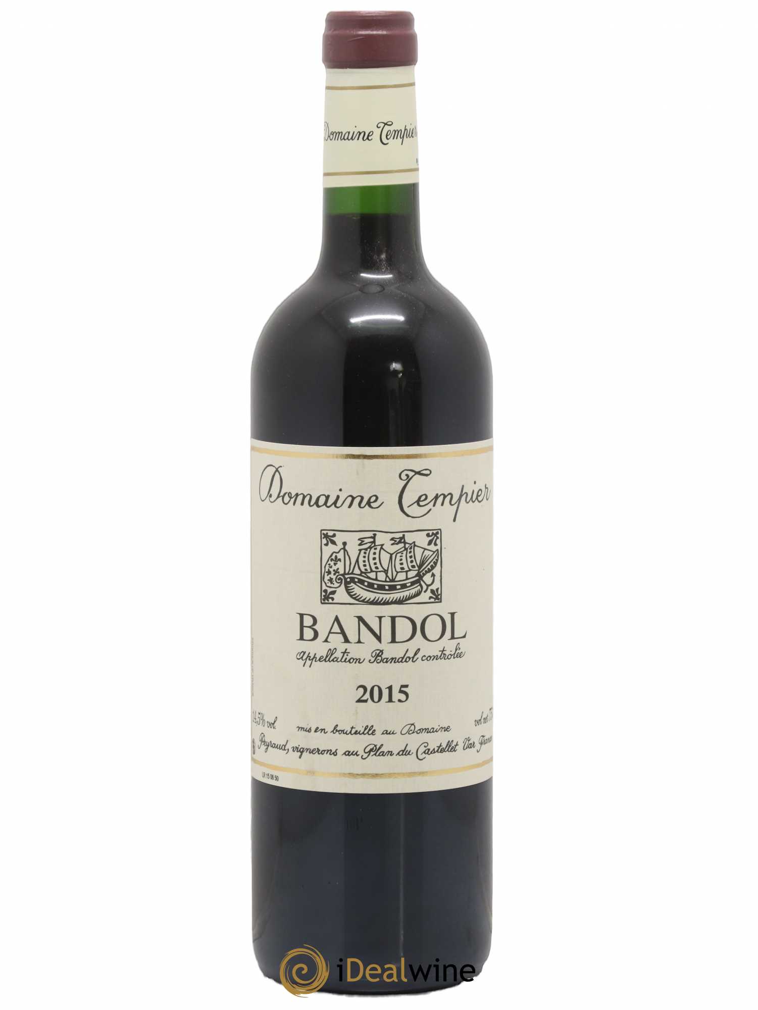 Bandol Domaine Tempier Famille Peyraud 2015 - Lot de 1 bouteille - 0
