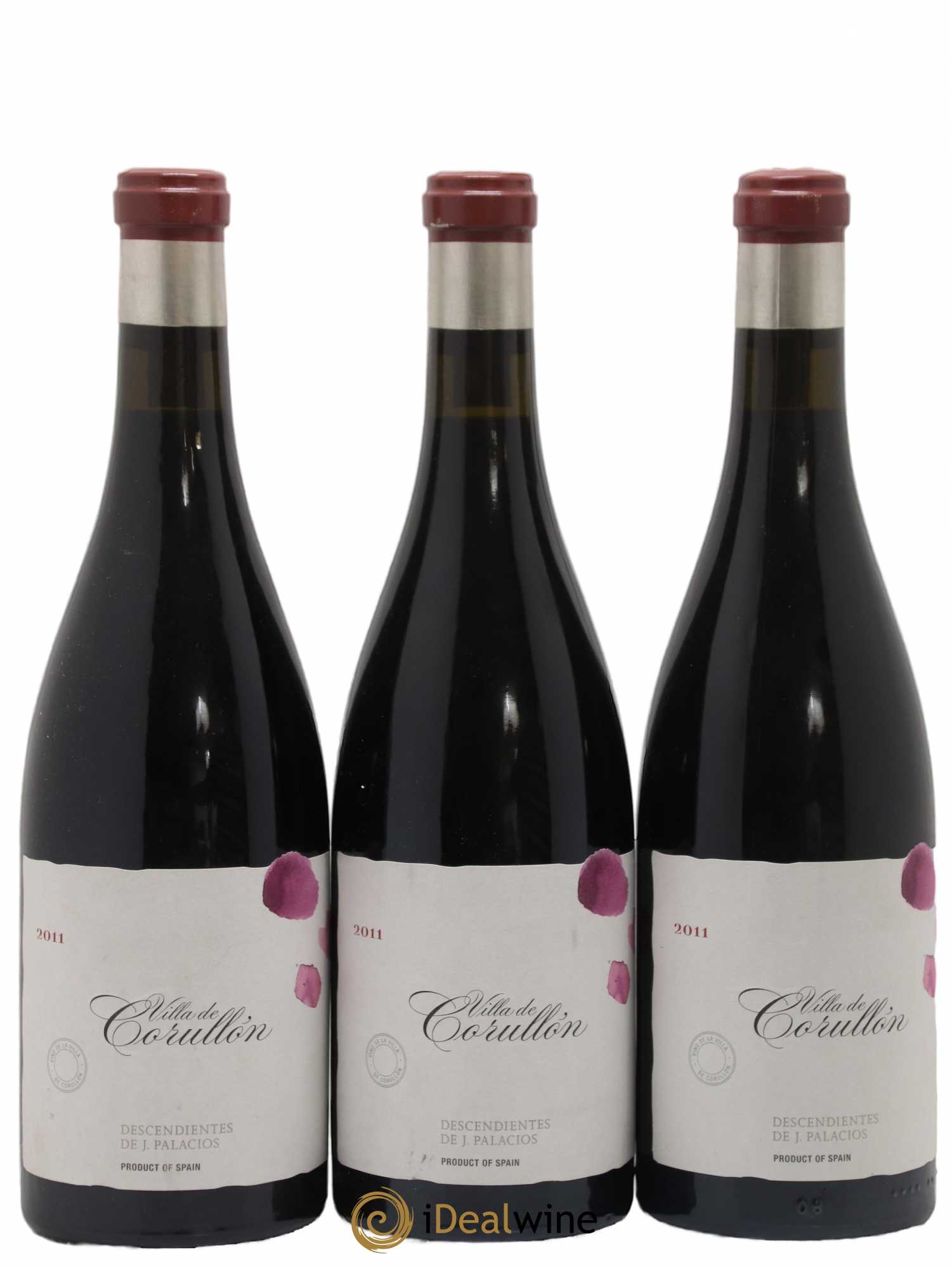 Bierzo Descendientes de J. Palacios Villa de Corullon 2011 - Lot de 3 bouteilles - 0