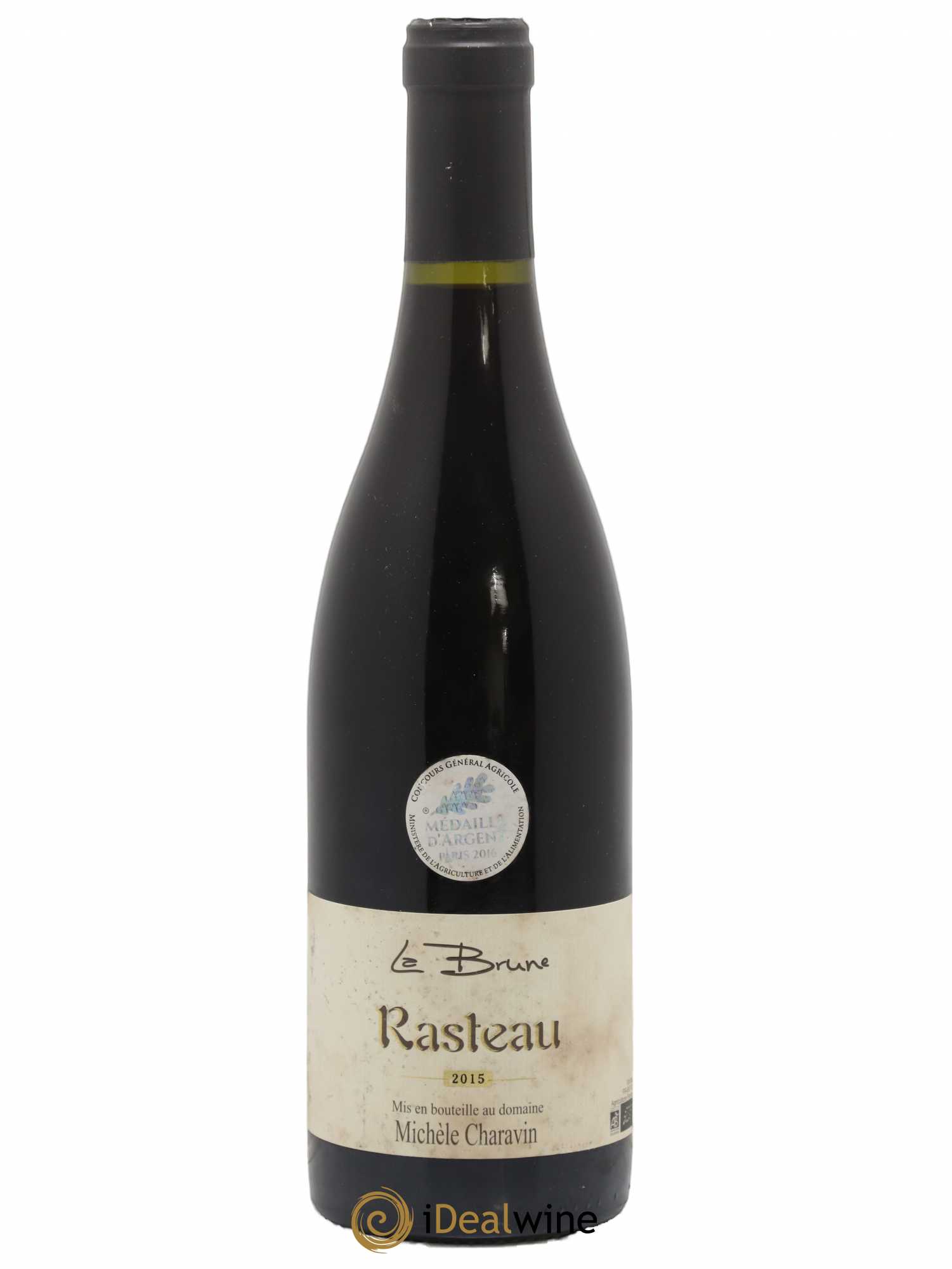 Rasteau La Brune Charavin (sans prix de réserve) 2015 - Lot de 1 bouteille - 0