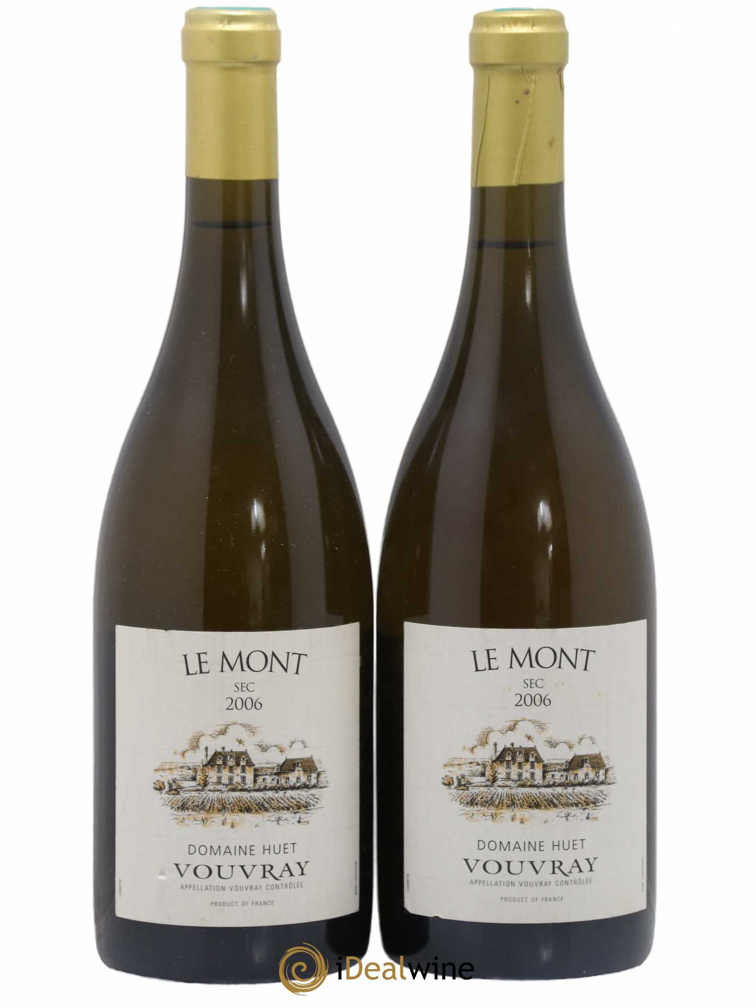 Vouvray Le Mont Sec Domaine Huet 2006 - Lot de 2 bouteilles - 0