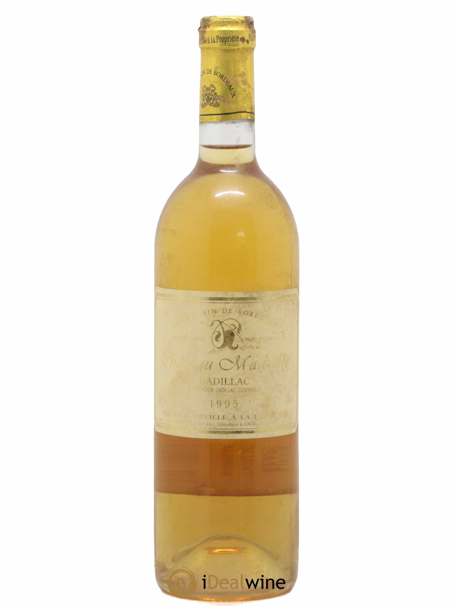 Cadillac Château Madrelle (sans prix de réserve) 1995 - Posten von 1 Flasche - 0