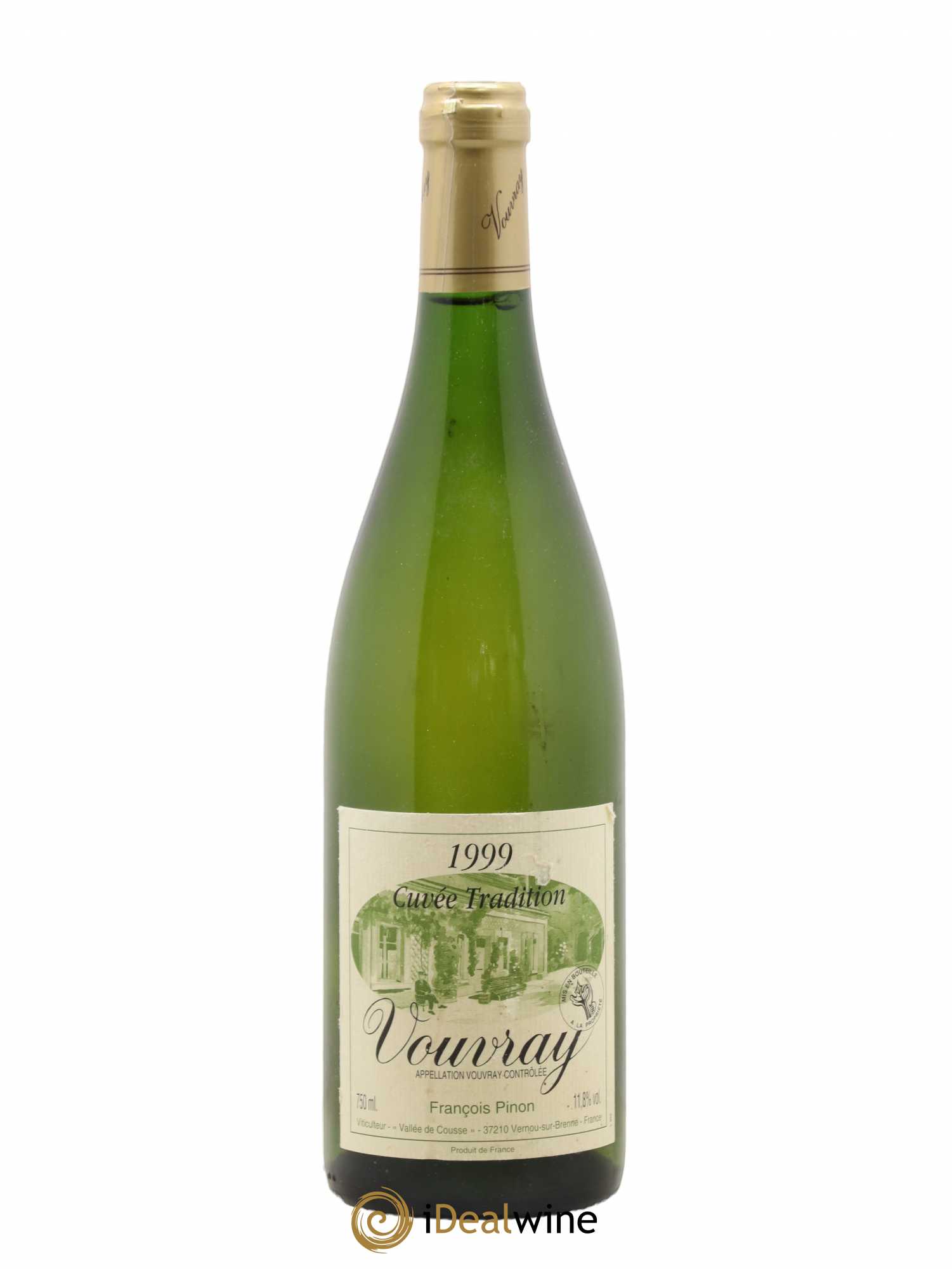 Vouvray Tradition François Pinon 1999 - Posten von 1 Flasche - 0