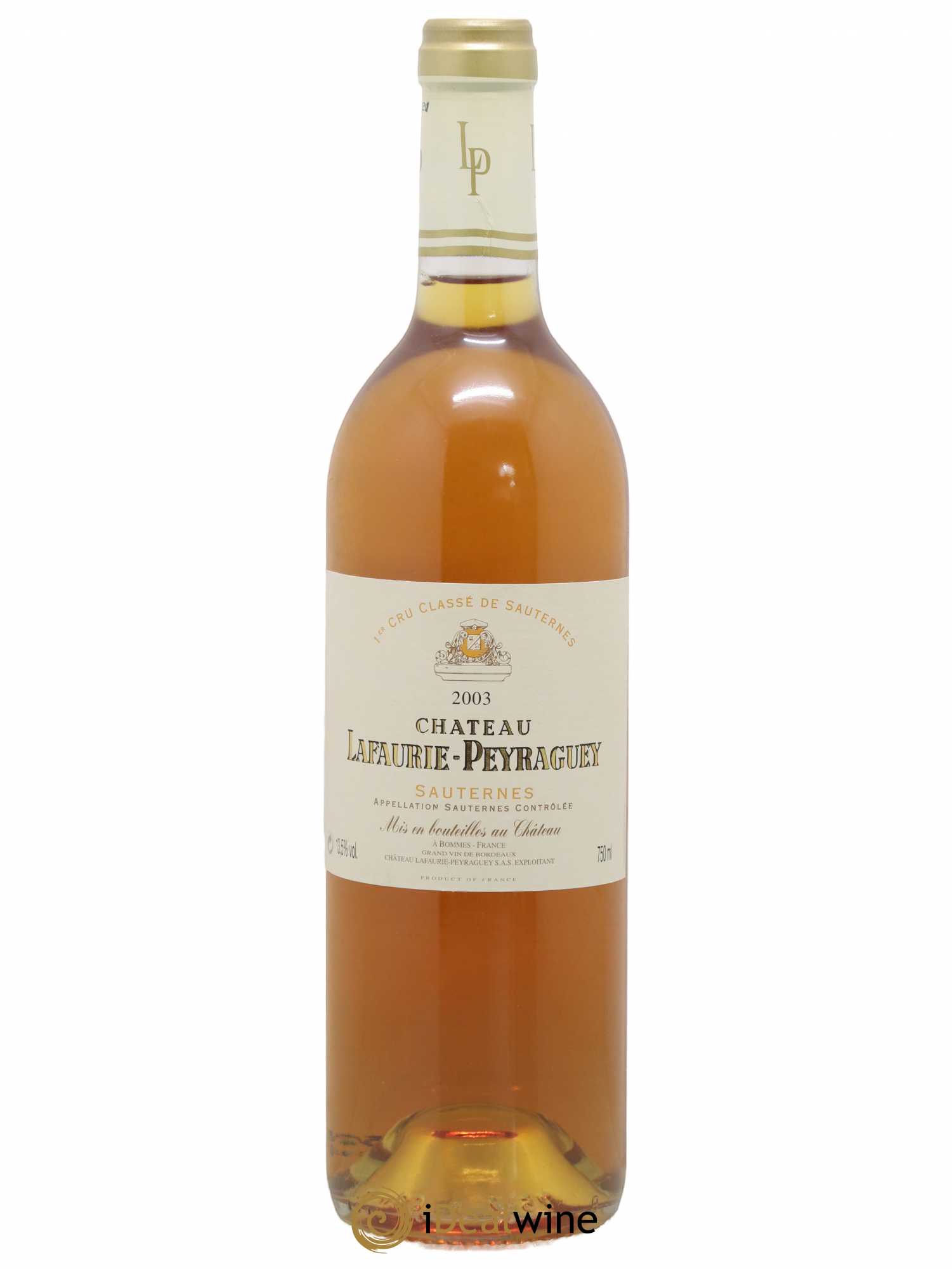 Château Lafaurie-Peyraguey 1er Grand Cru Classé 2003 - Lotto di 1 bottiglia - 0