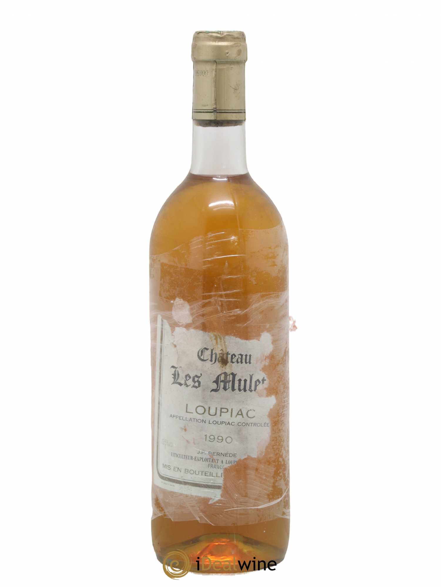 Loupiac Château Les Mulets 1990 - Posten von 1 Flasche - 0