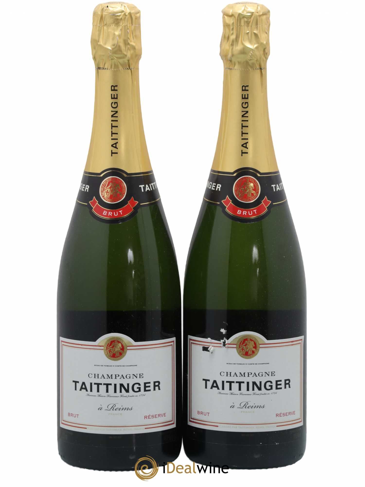 Brut Réserve Taittinger - Lot de 2 bouteilles - 0