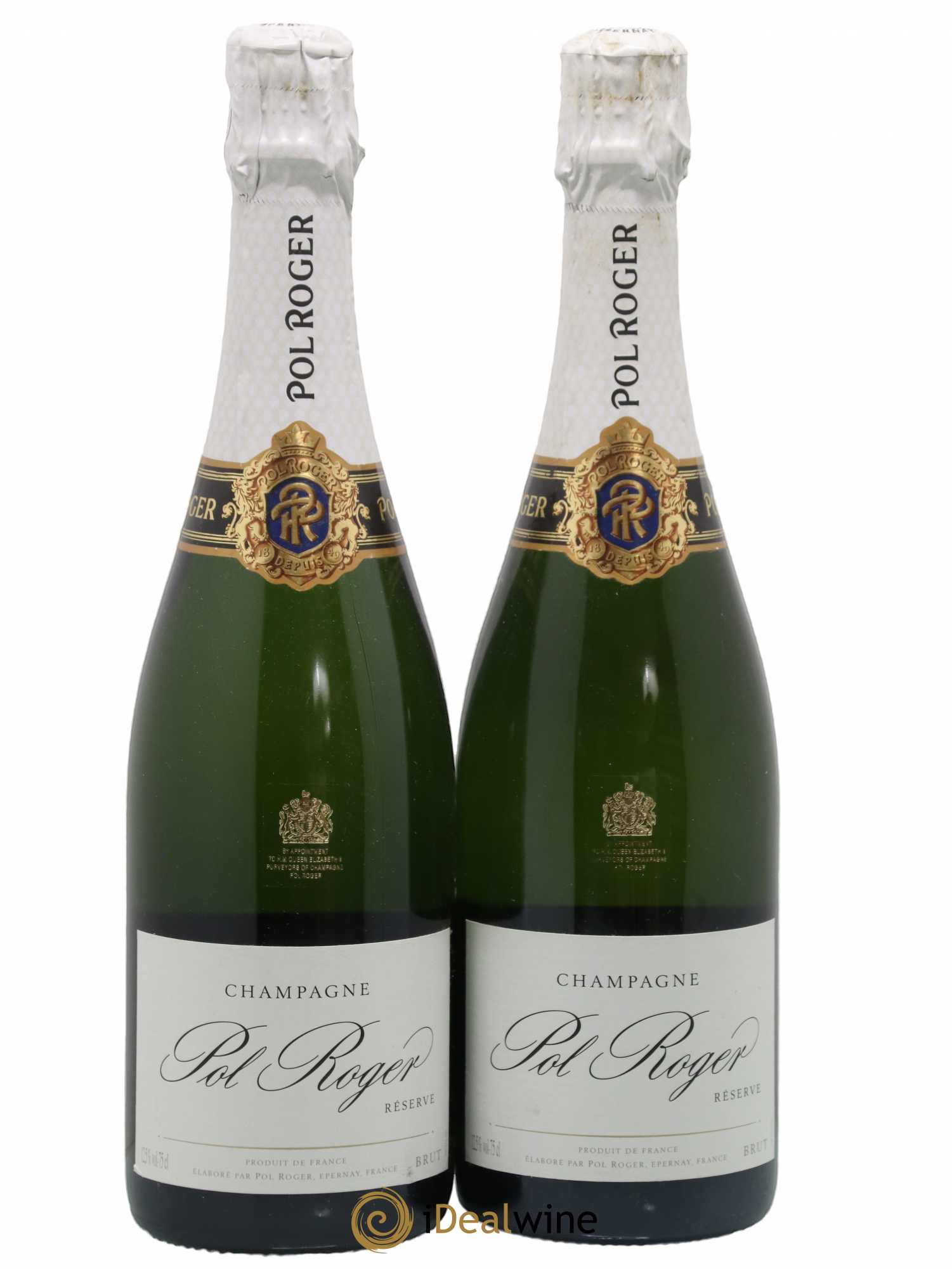 Brut Réserve Pol Roger - Lot de 2 bouteilles - 0