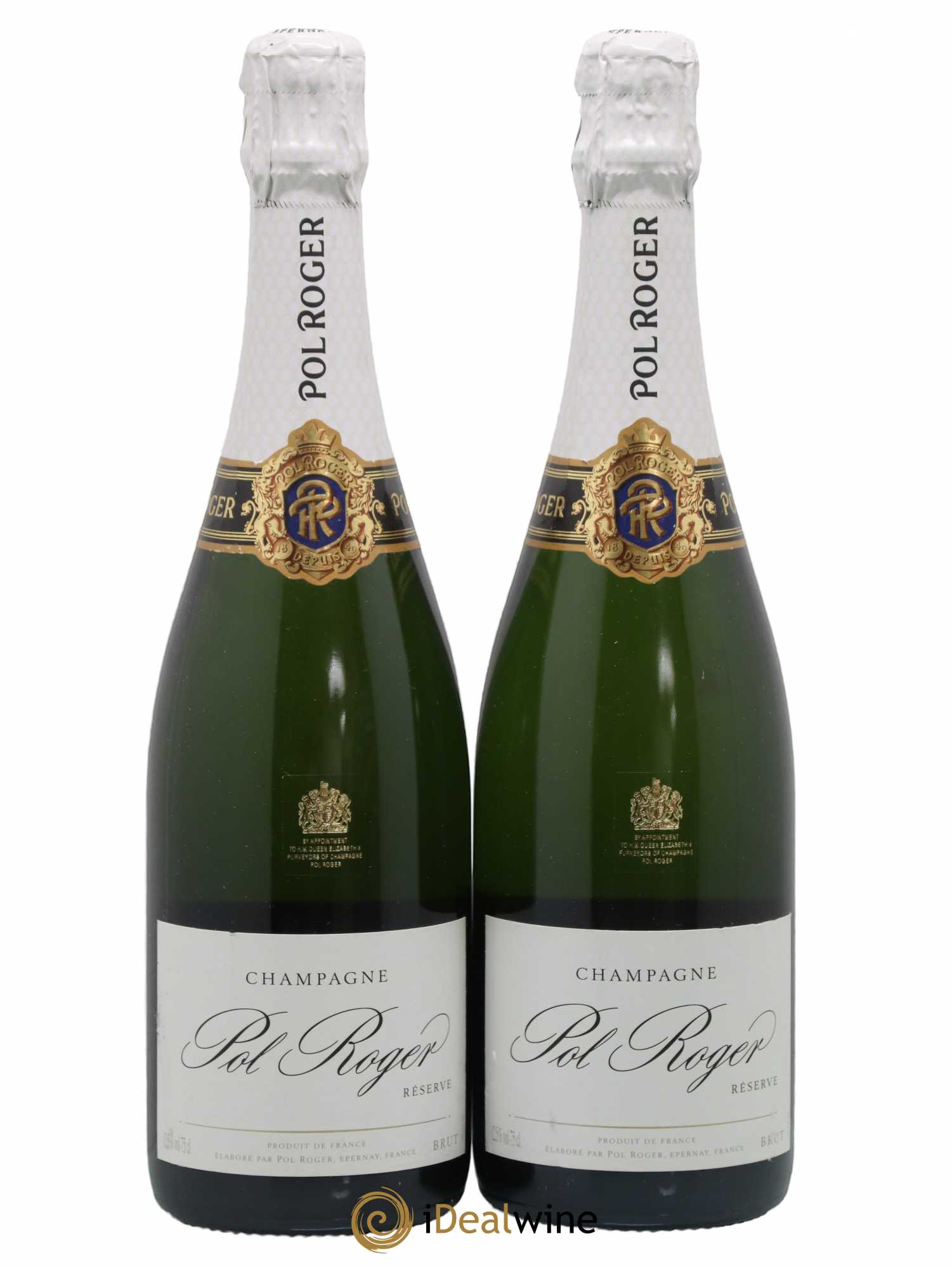 Brut Réserve Pol Roger - Lot de 2 bouteilles - 0