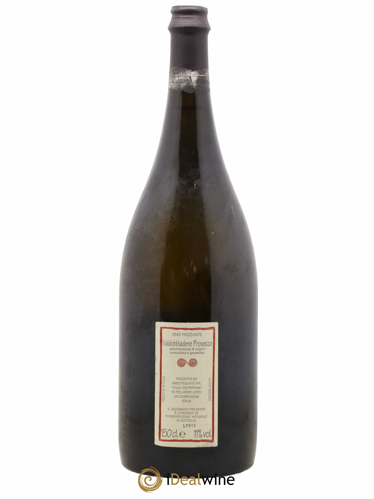 Vénétie Prosecco Valdobbiadene Casa Coste Piane - Lot de 1 magnum - 1