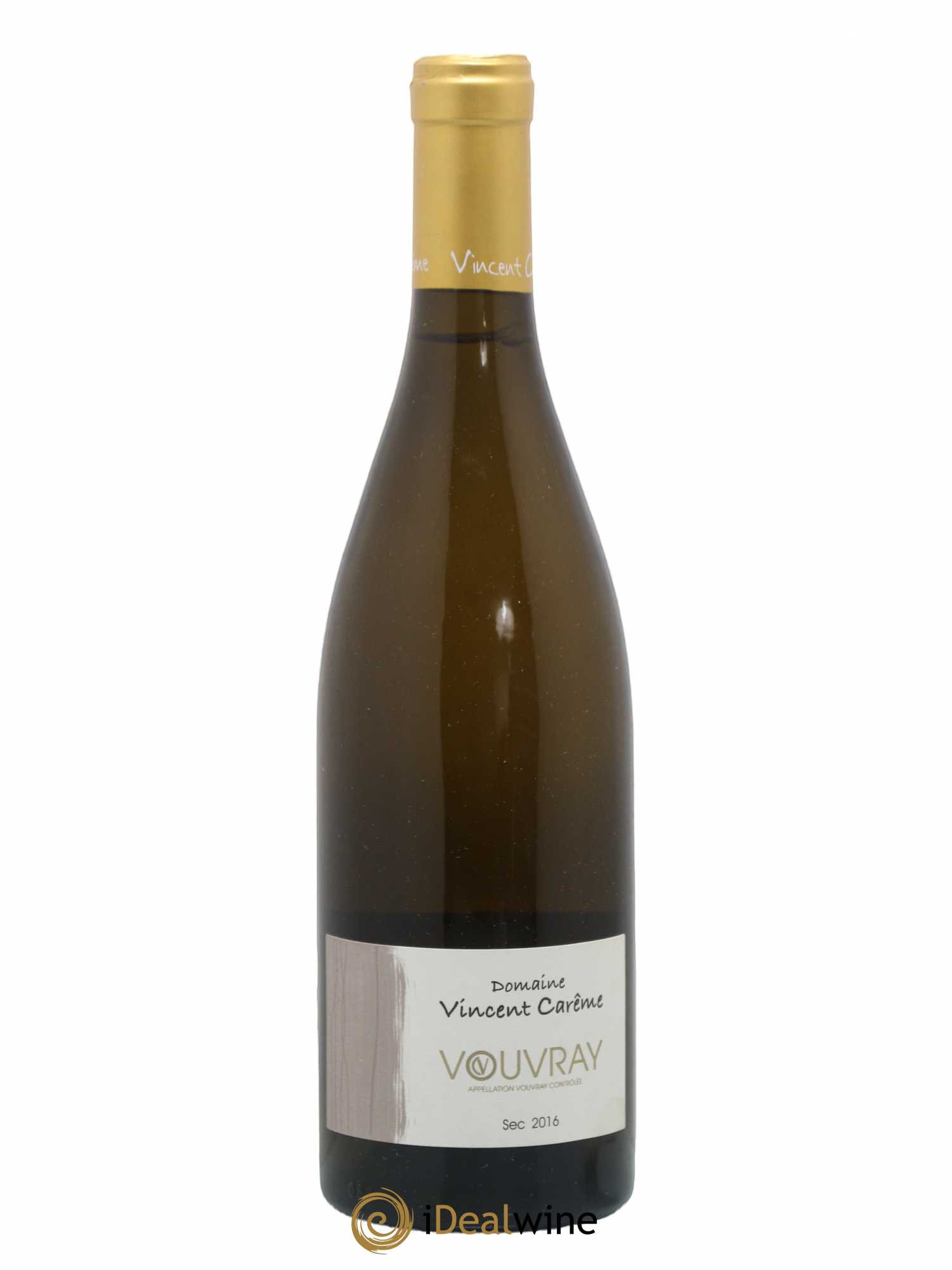 Vouvray Sec Domaine Vincent Carême 2016 - Lot de 1 bouteille - 0