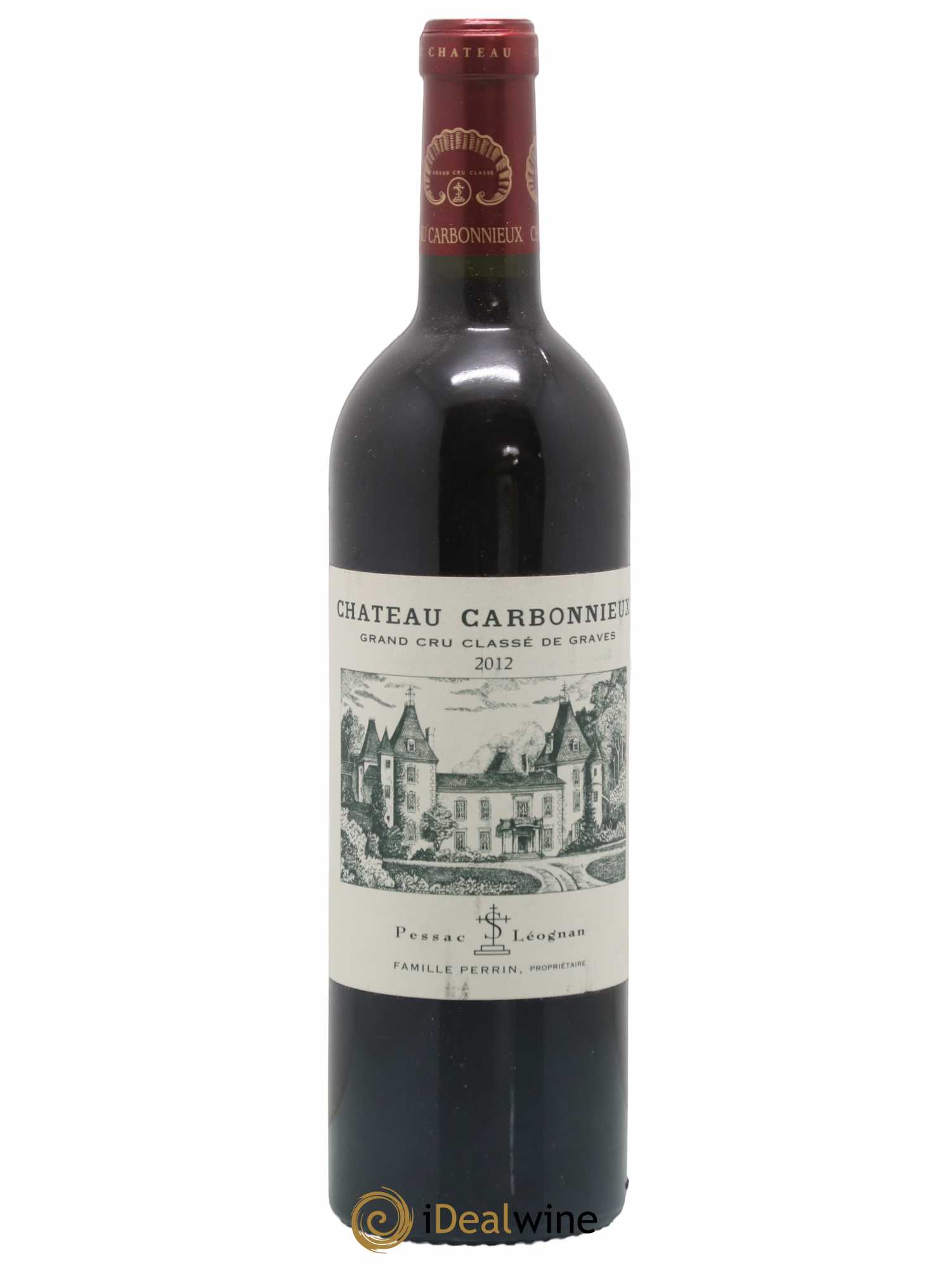 Château Carbonnieux Cru Classé de Graves 2012 - Lot de 1 bouteille - 0