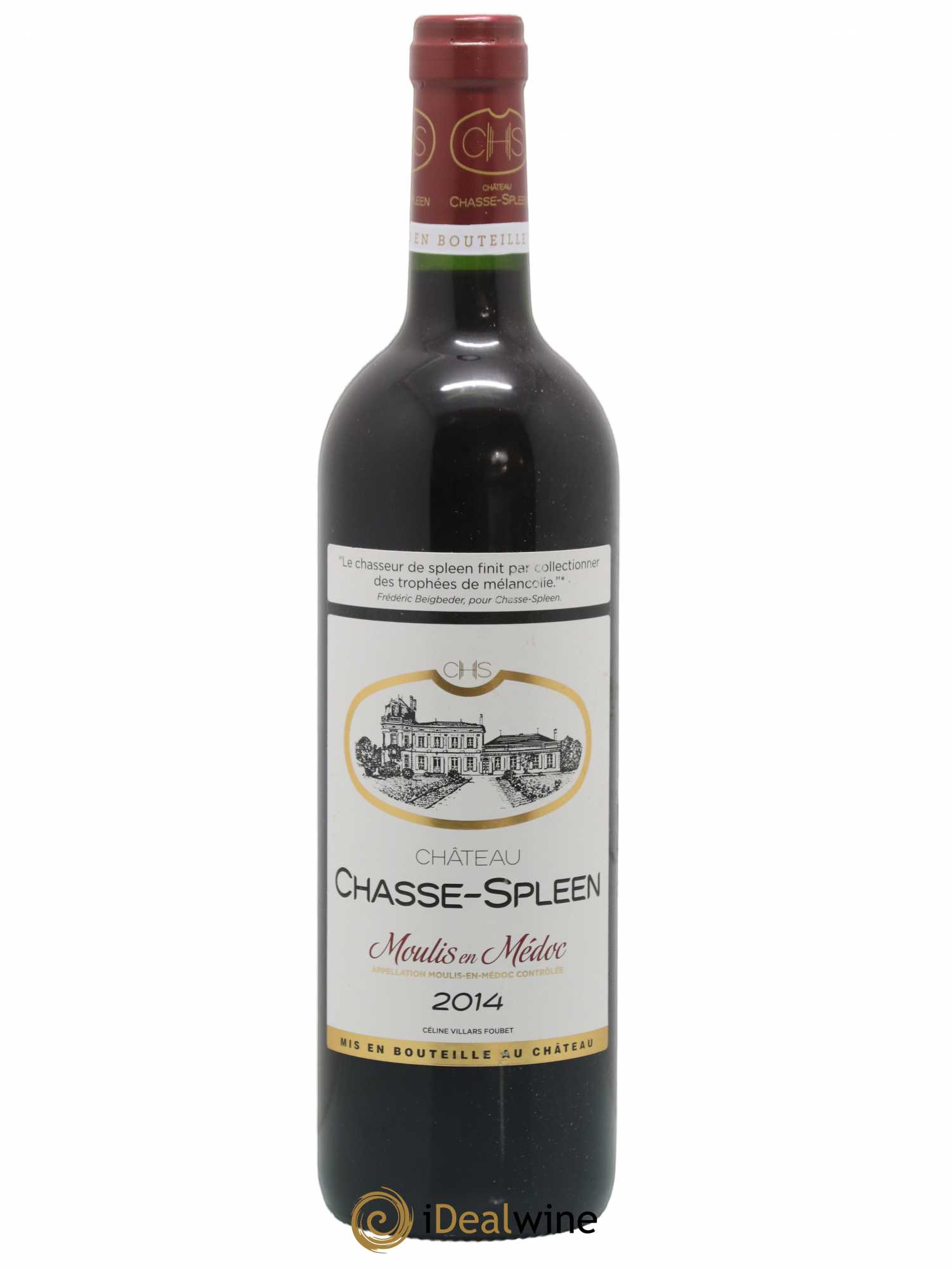 Château Chasse Spleen 2014 - Lot de 1 bouteille - 0