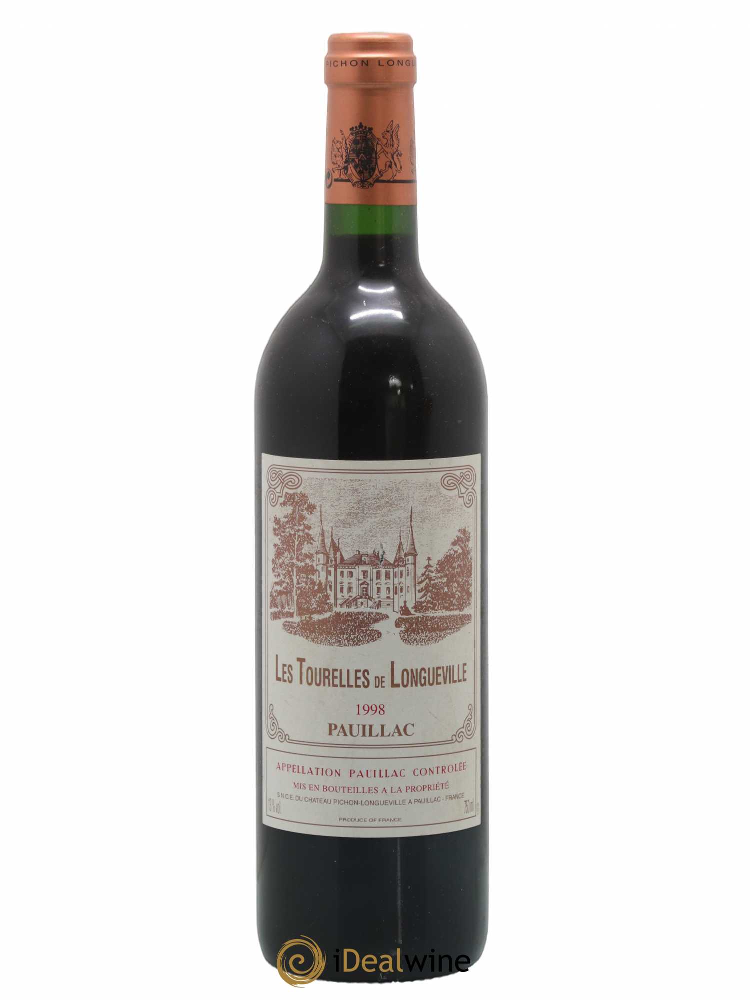 Les Tourelles de Longueville Second Vin 1998 - Lot de 1 bouteille - 0