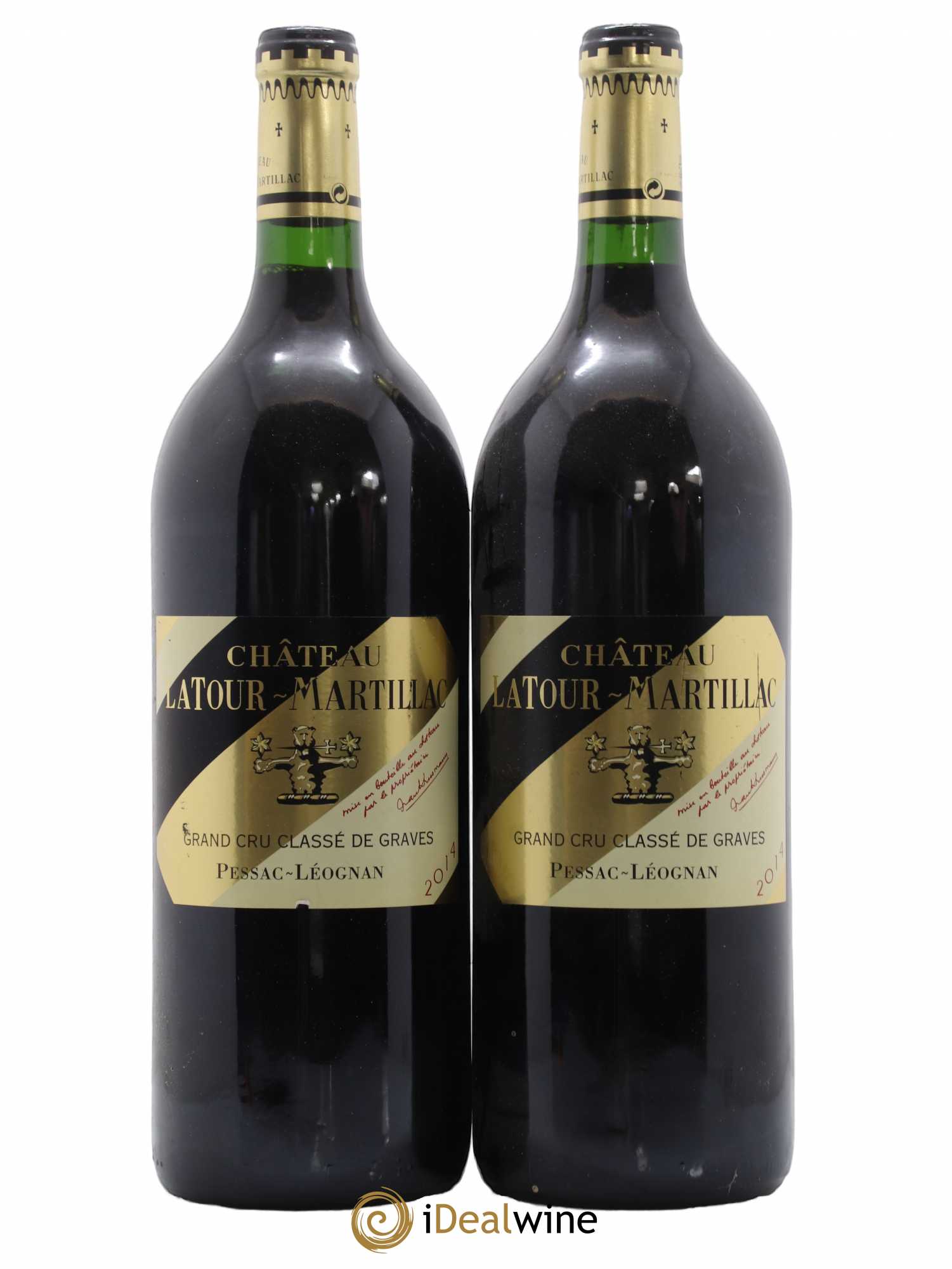 Château Latour-Martillac Cru Classé de Graves 2014 - Lot de 2 magnums - 0
