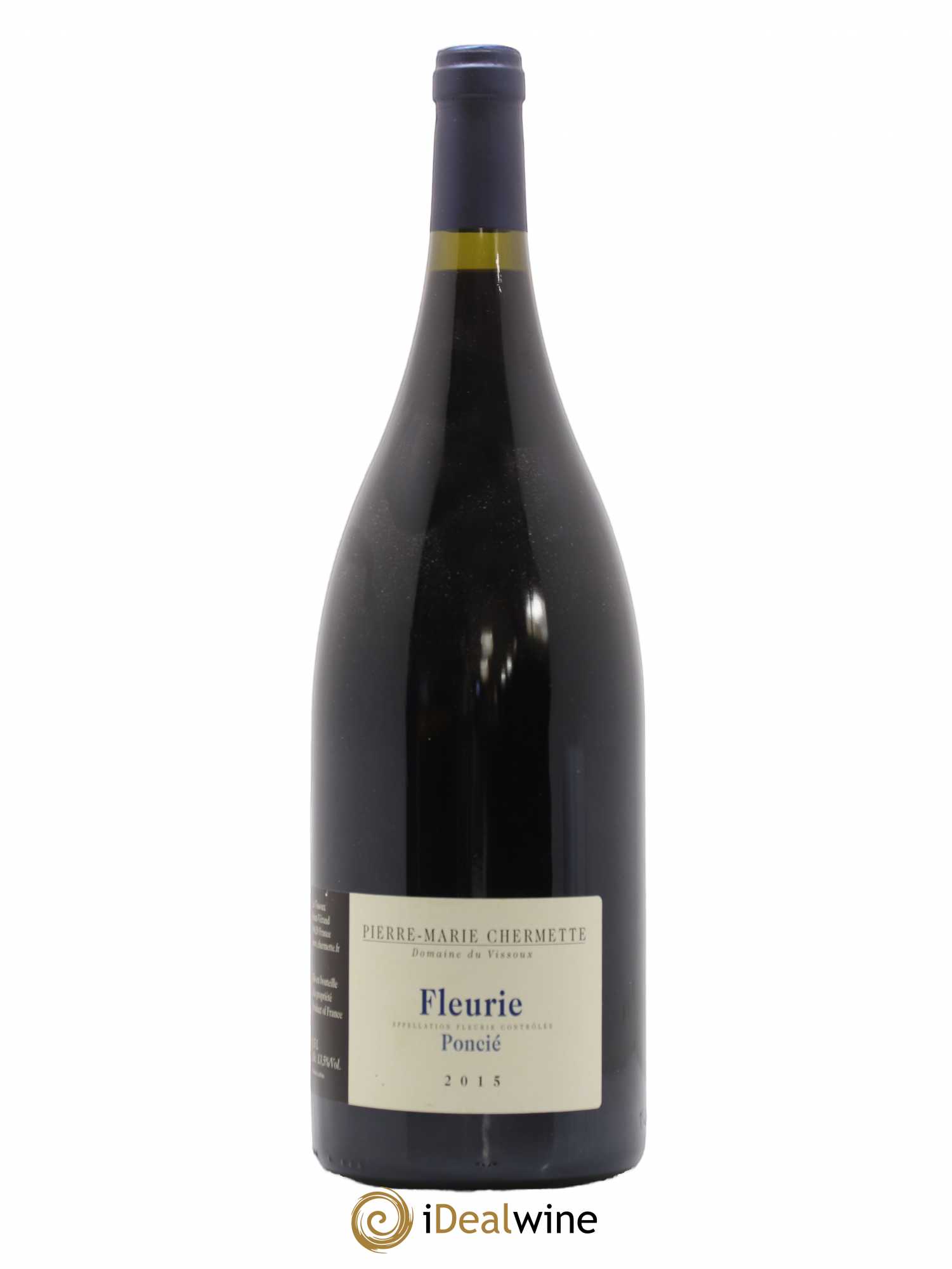 Fleurie Poncié Domaine du Vissoux - P-M. Chermette 2015 - Lot de 1 magnum - 0