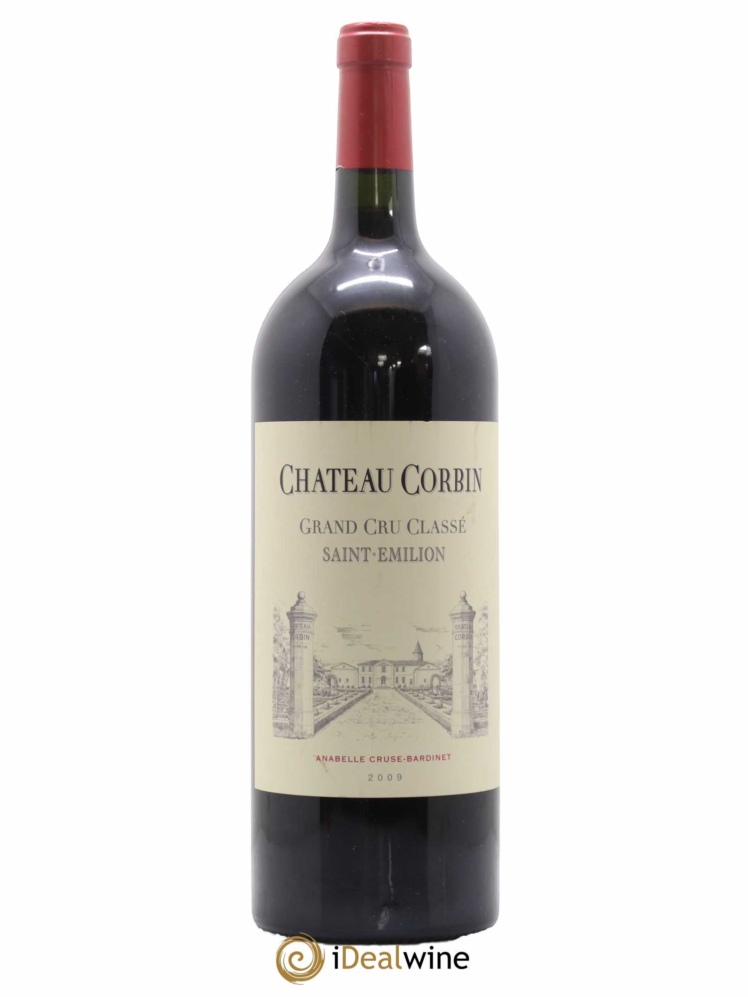 Château Corbin Grand Cru Classé 2009 - Lot de 1 magnum - 0