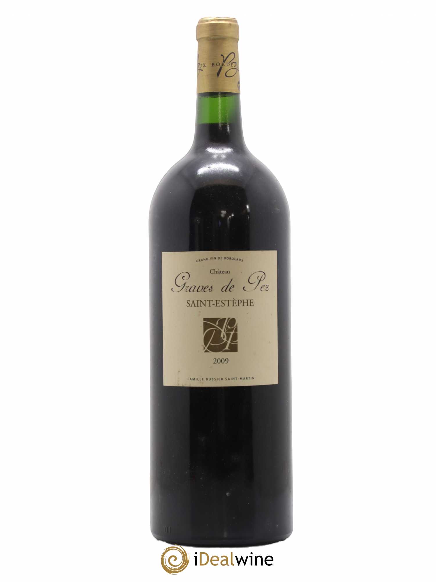 Saint-Estèphe Château Graves De Pez 2009 - Posten von 1 Magnum - 0