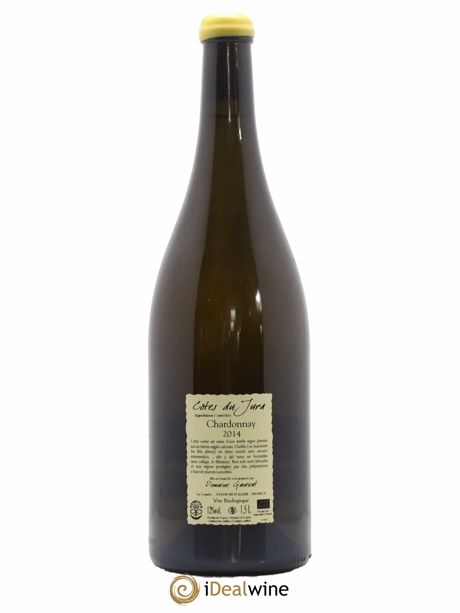 Côtes du Jura Les Chamois du Paradis Jean-François Ganevat (Domaine) 2014 - Lot de 1 magnum - 1