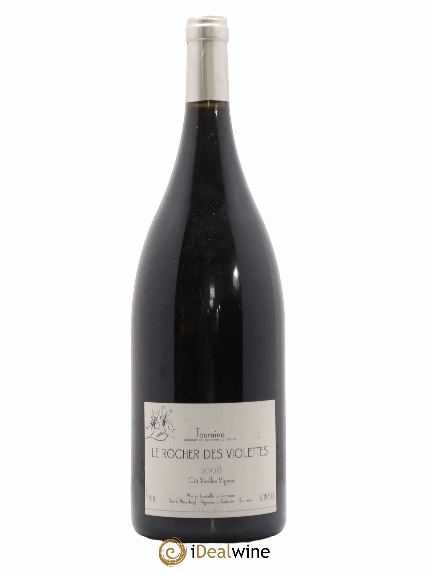 Touraine Vieilles Vignes de Côt Le Rocher des Violettes 2008 - Lot de 1 magnum - 0