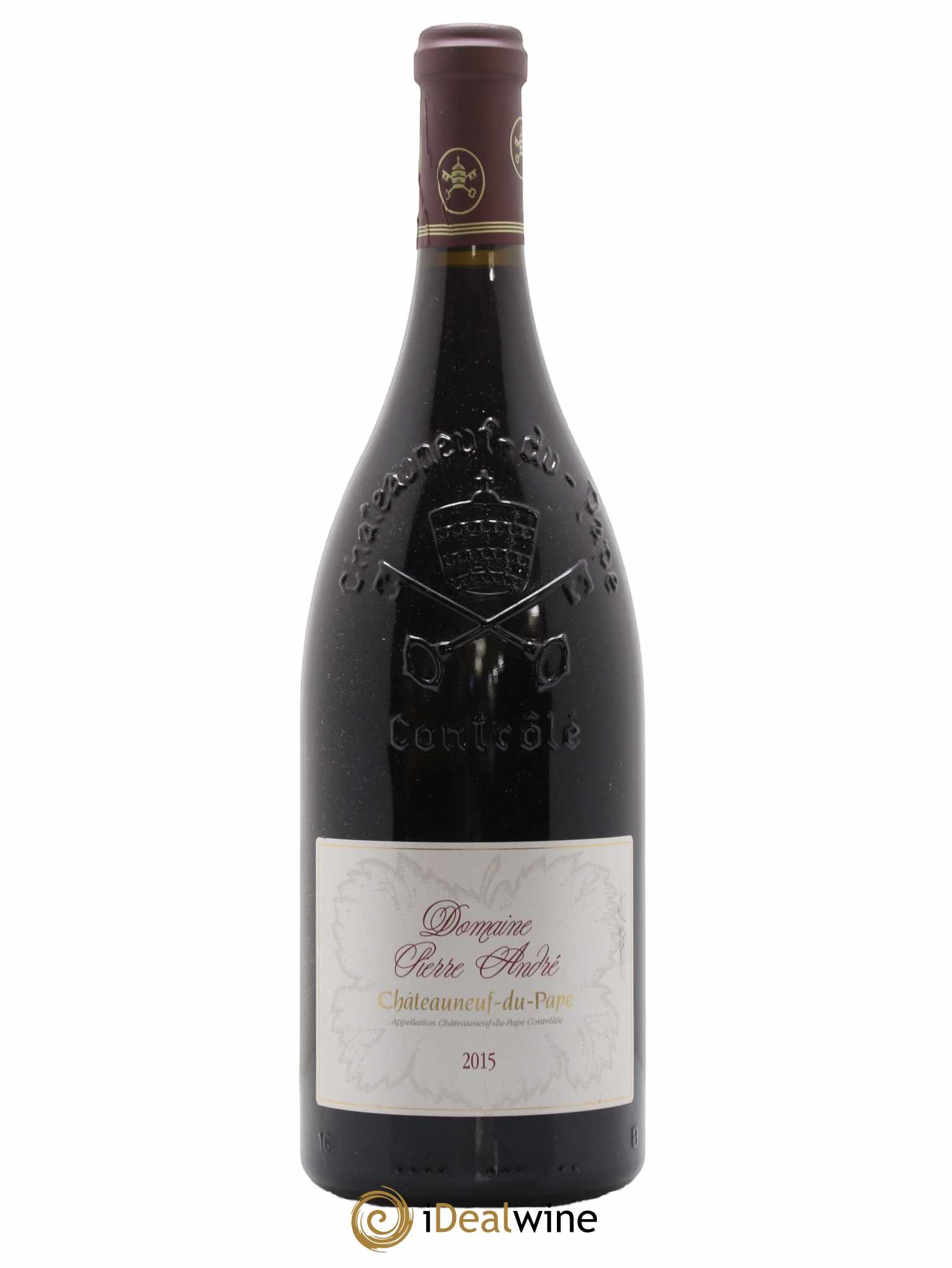 Châteauneuf-du-Pape Pierre André (Domaine) 2015 - Lot de 1 magnum - 0