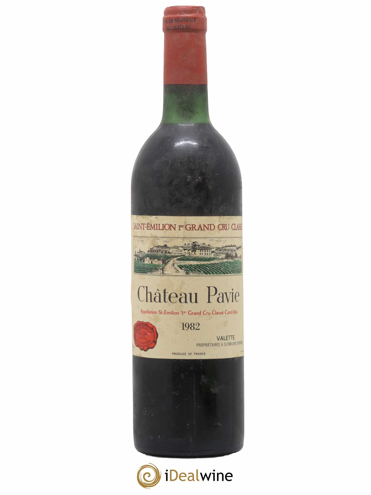 Château Pavie 1er Grand Cru Classé A 1982 - Lot de 1 bouteille - 0