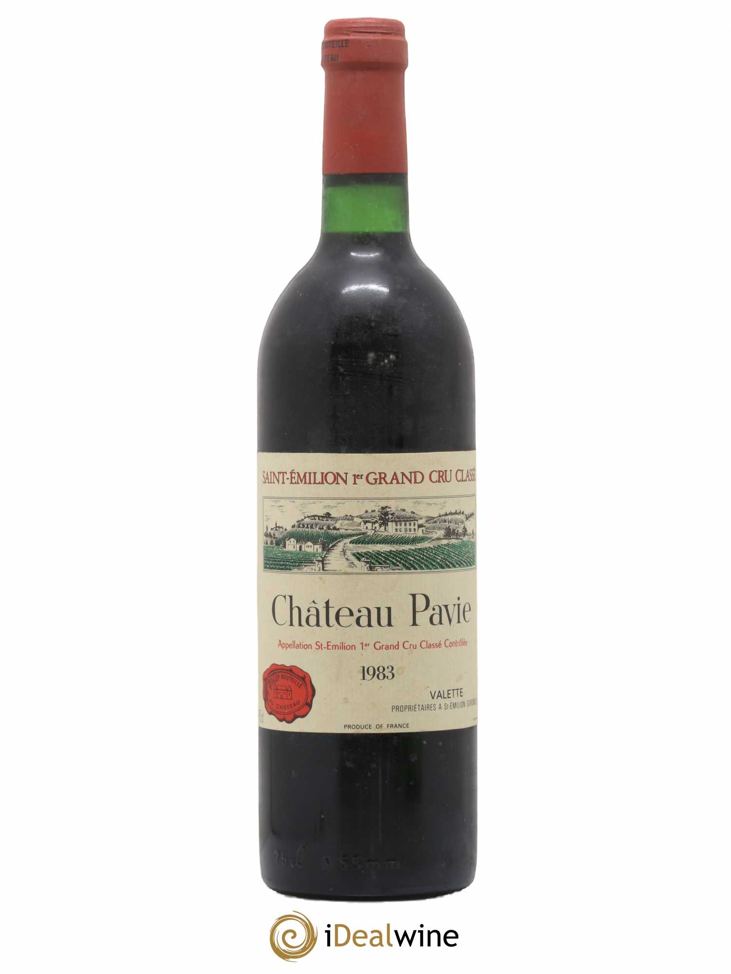 Château Pavie 1er Grand Cru Classé A 1983 - Lot de 1 bouteille - 0