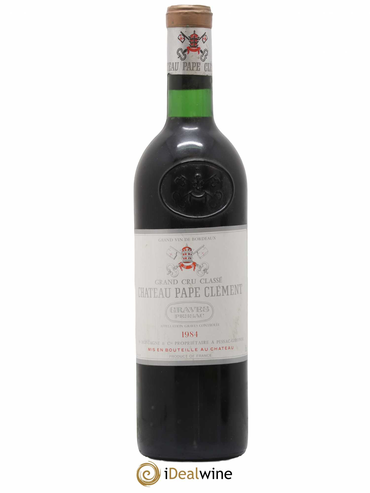 Château Pape Clément Cru Classé de Graves 1984 - Lot de 1 bouteille - 0