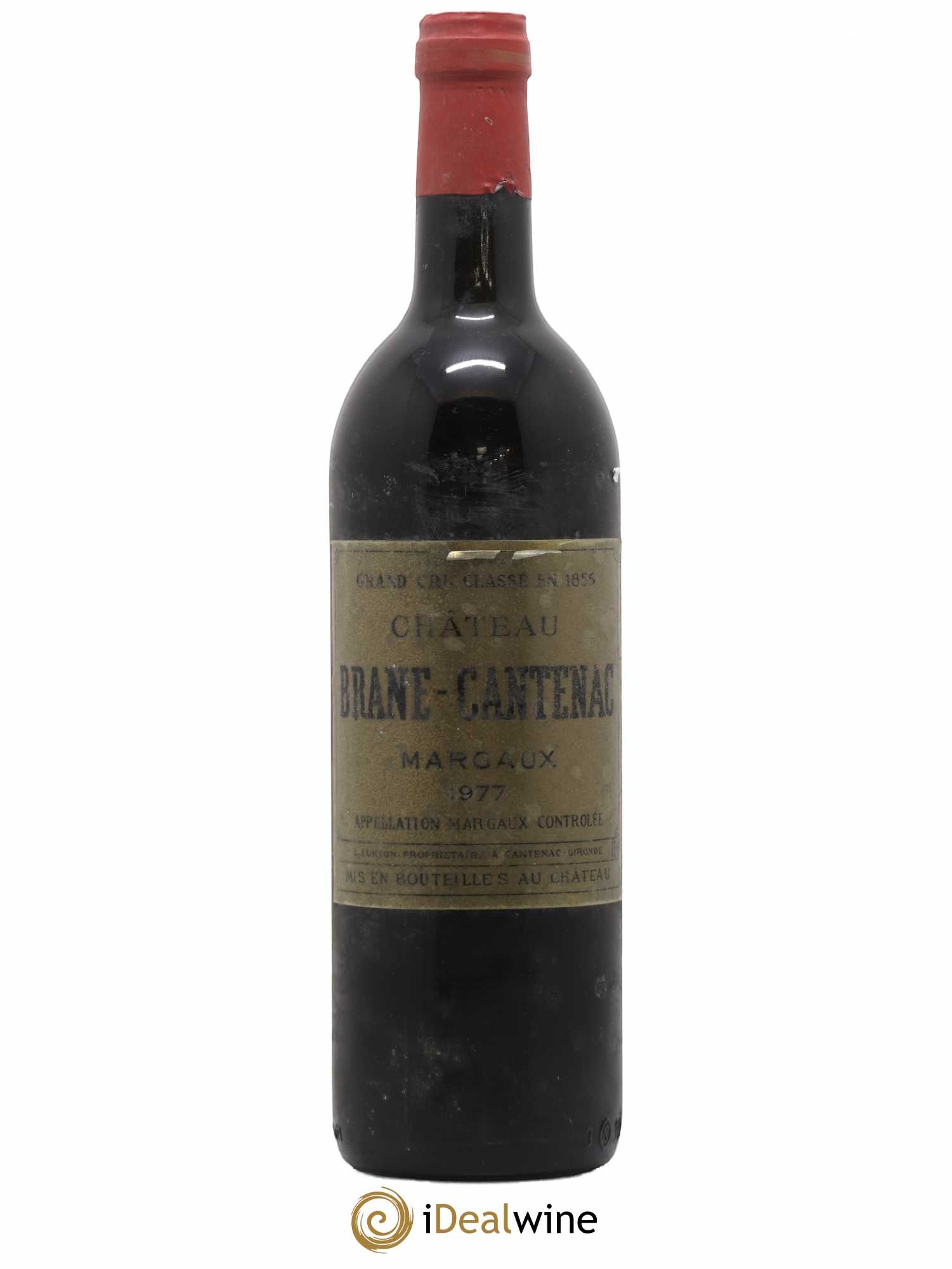 Château Brane Cantenac 2ème Grand Cru Classé 1977 - Lot de 1 bouteille - 0