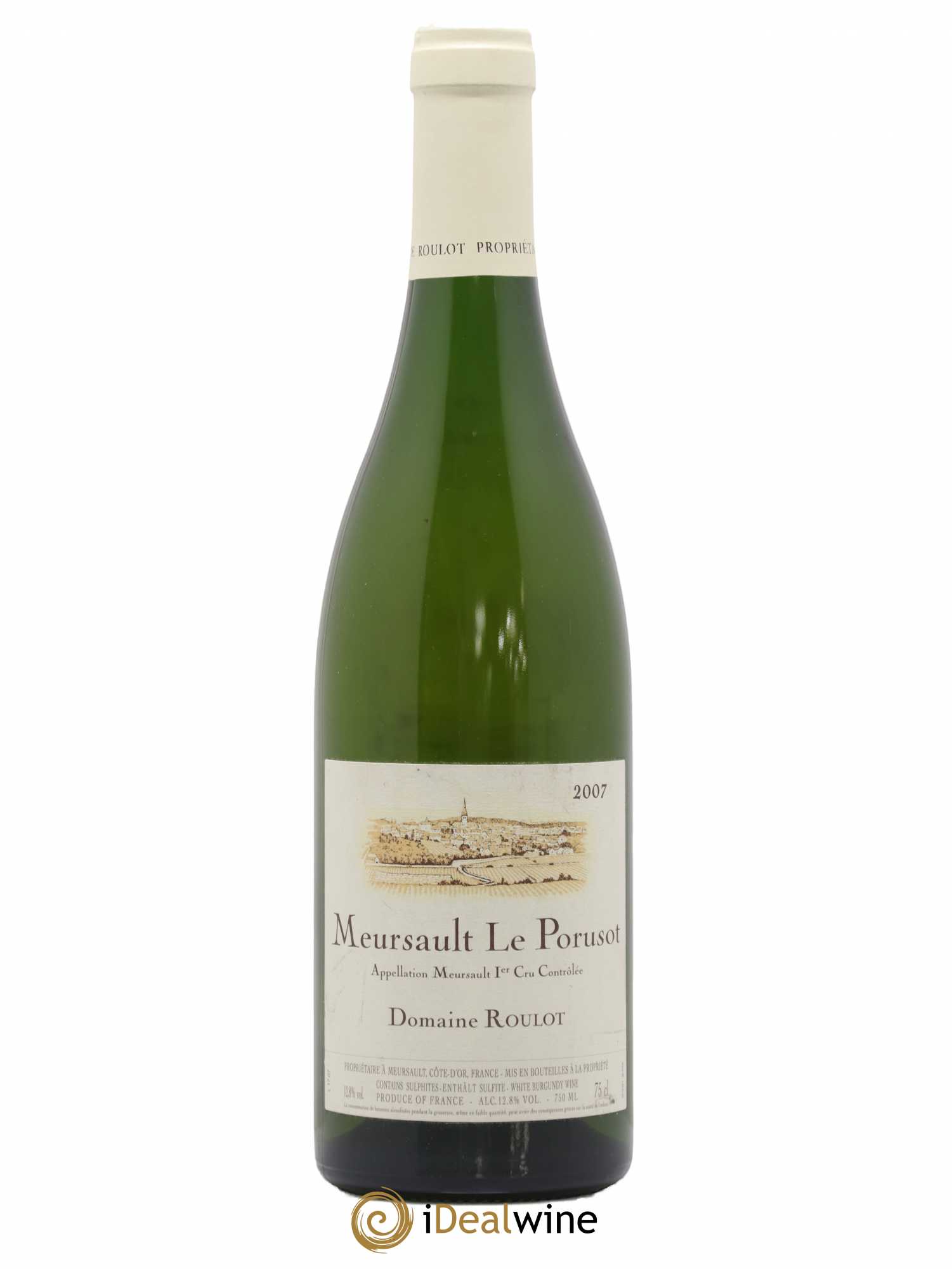 Meursault 1er Cru Le Porusot Roulot (Domaine) 2007 - Lot de 1 bouteille - 0