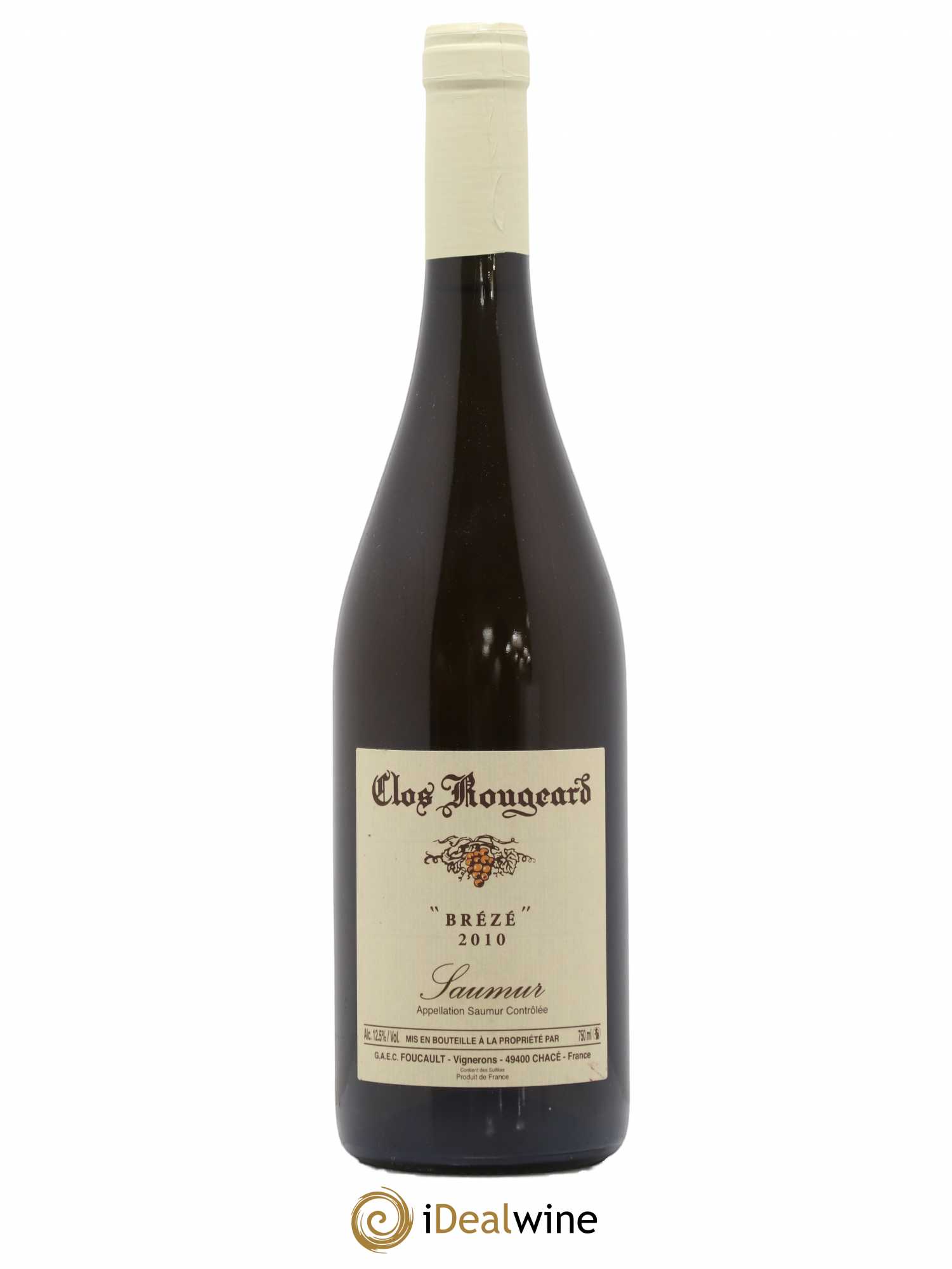 Saumur Brézé Clos Rougeard 2010 - Lot de 1 bouteille - 0
