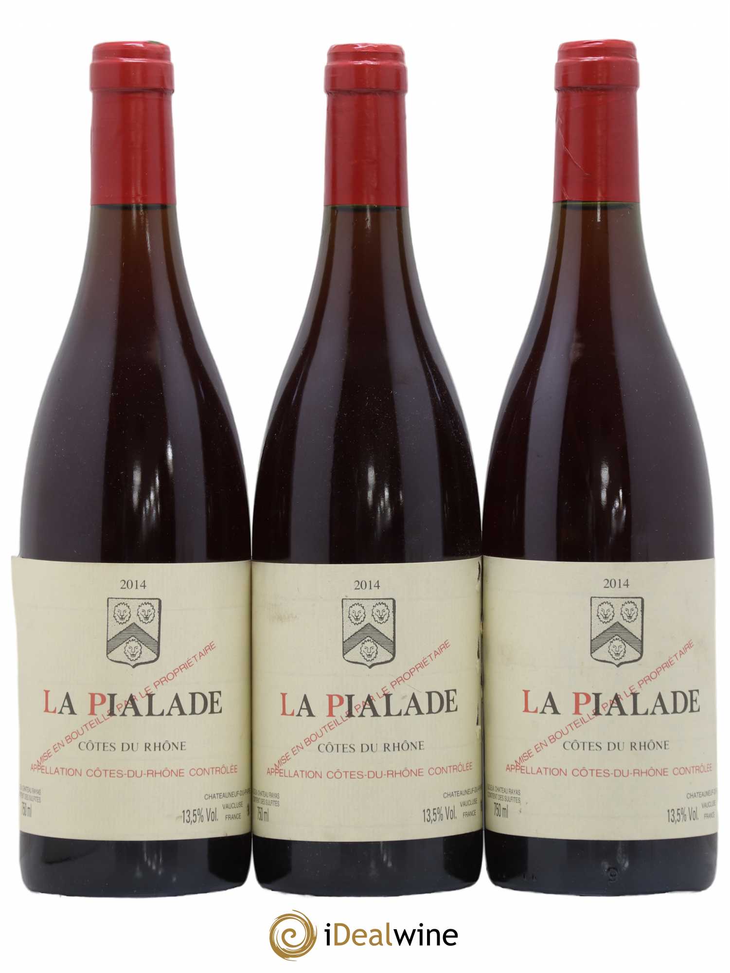 Côtes-du-Rhône La Pialade Emmanuel Reynaud 2014 - Lot de 3 bouteilles - 0