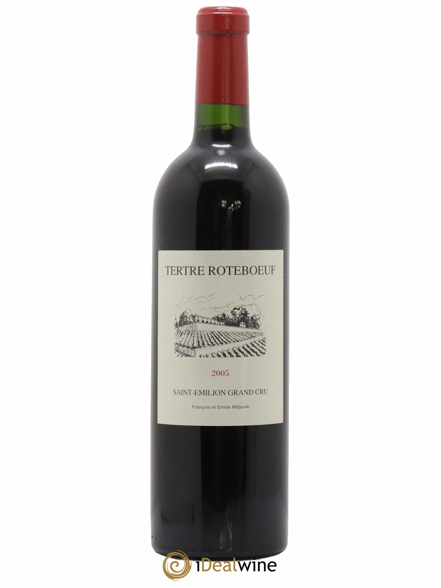 Château Tertre Roteboeuf Tertre Roteboeuf Mitjavile 2005 - Lot de 1 bouteille - 0