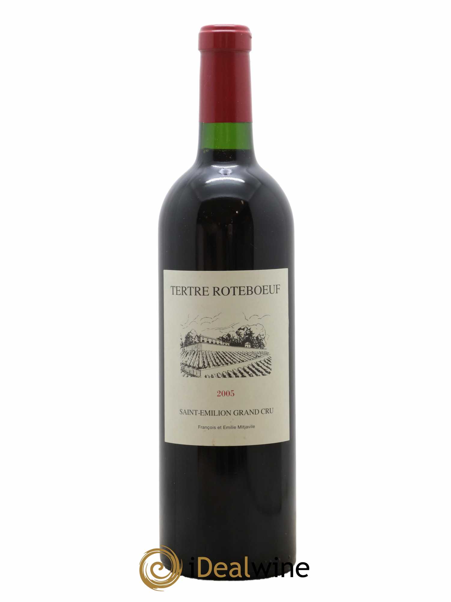 Château Tertre Roteboeuf 2005 - Lot de 1 bouteille - 0