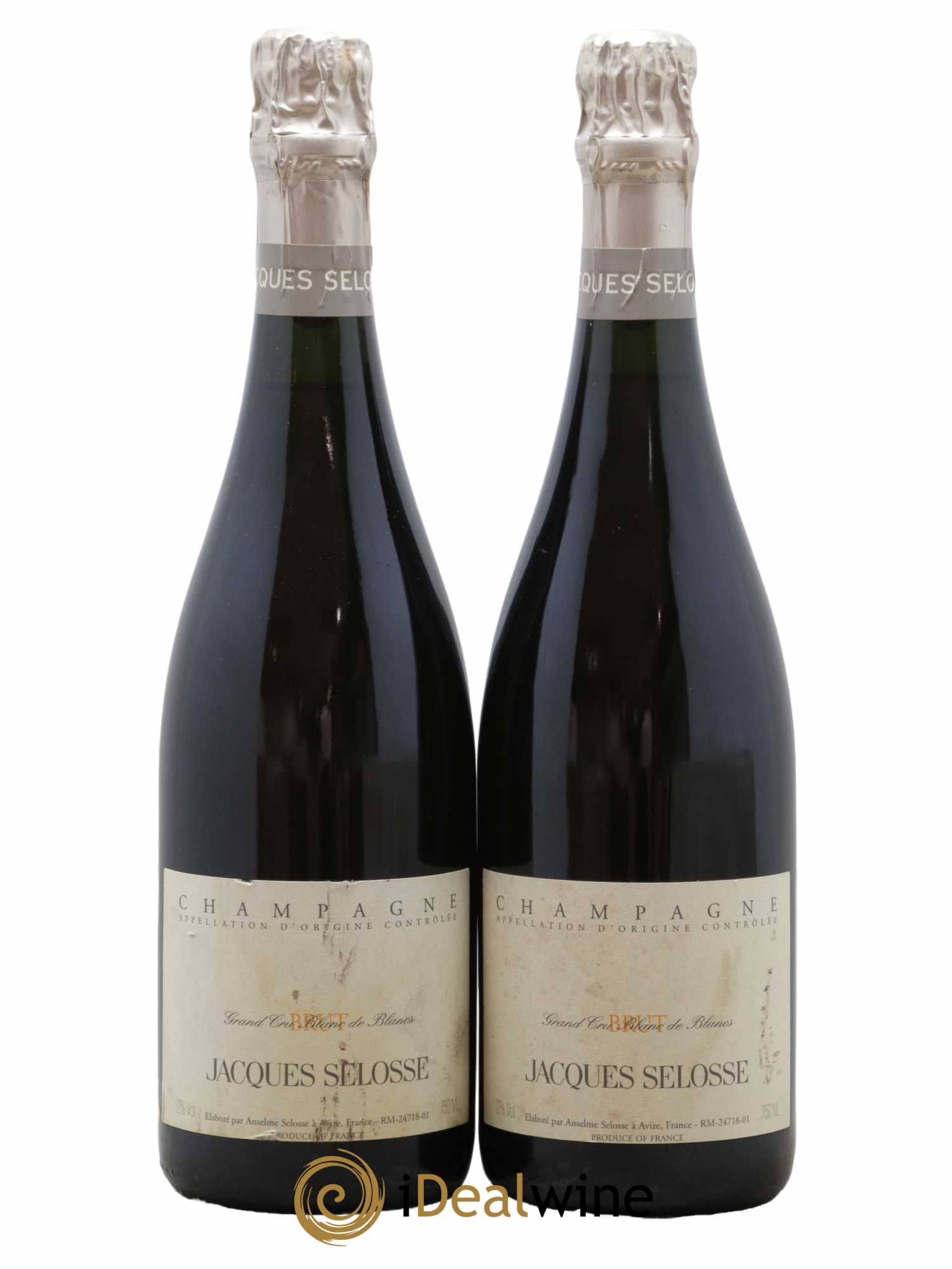 Grand Cru Blanc de Blancs Brut Jacques Selosse - Lot de 2 bouteilles - 0