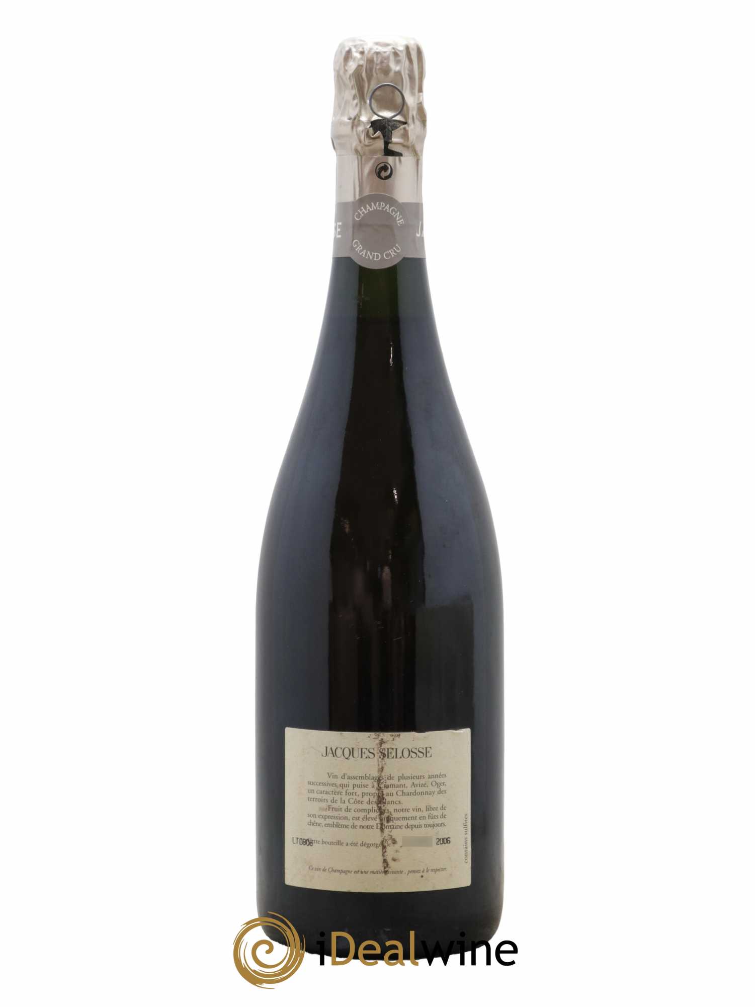 Grand Cru Blanc de Blancs Brut Jacques Selosse - Lot de 1 bouteille - 1