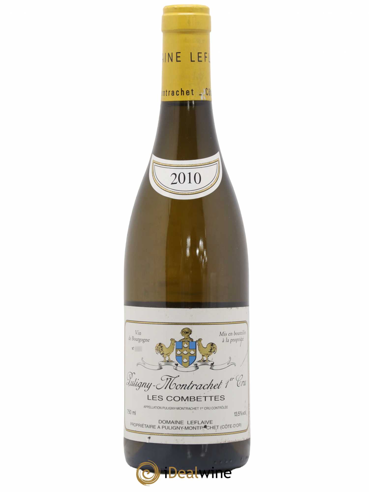 Puligny-Montrachet 1er Cru Les Combettes Leflaive (Domaine) 2010 - Lot de 1 bouteille - 0