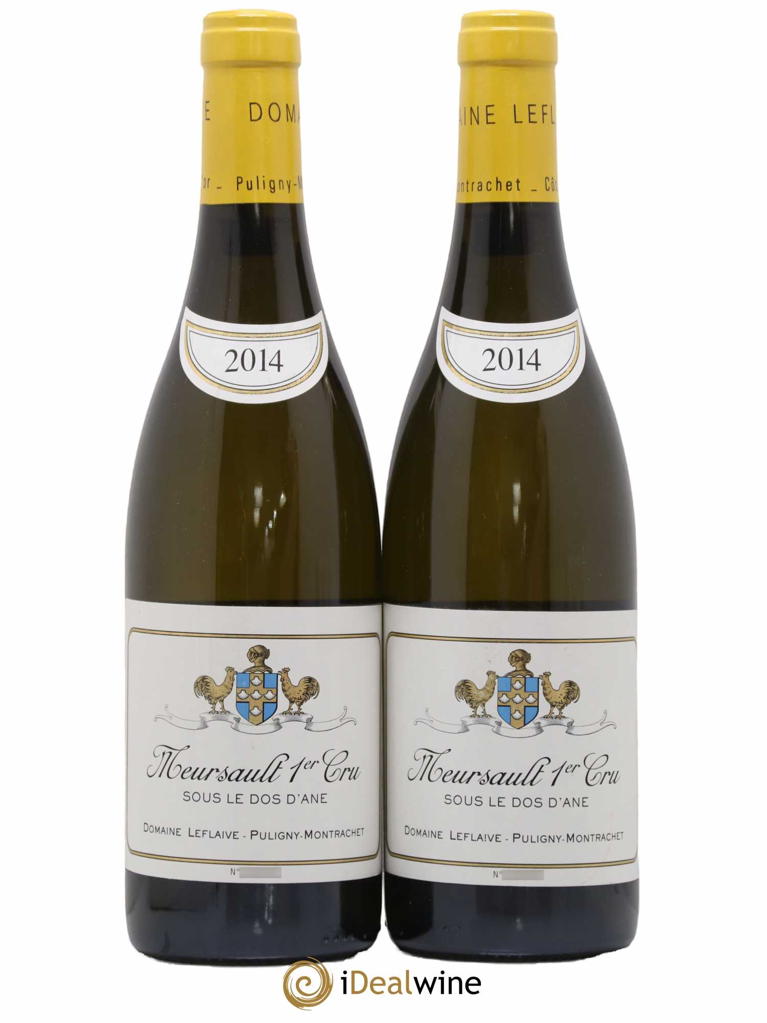 Meursault 1er Cru Sous le Dos d'Ane Leflaive (Domaine) 2014 - Lot de 2 bouteilles - 0