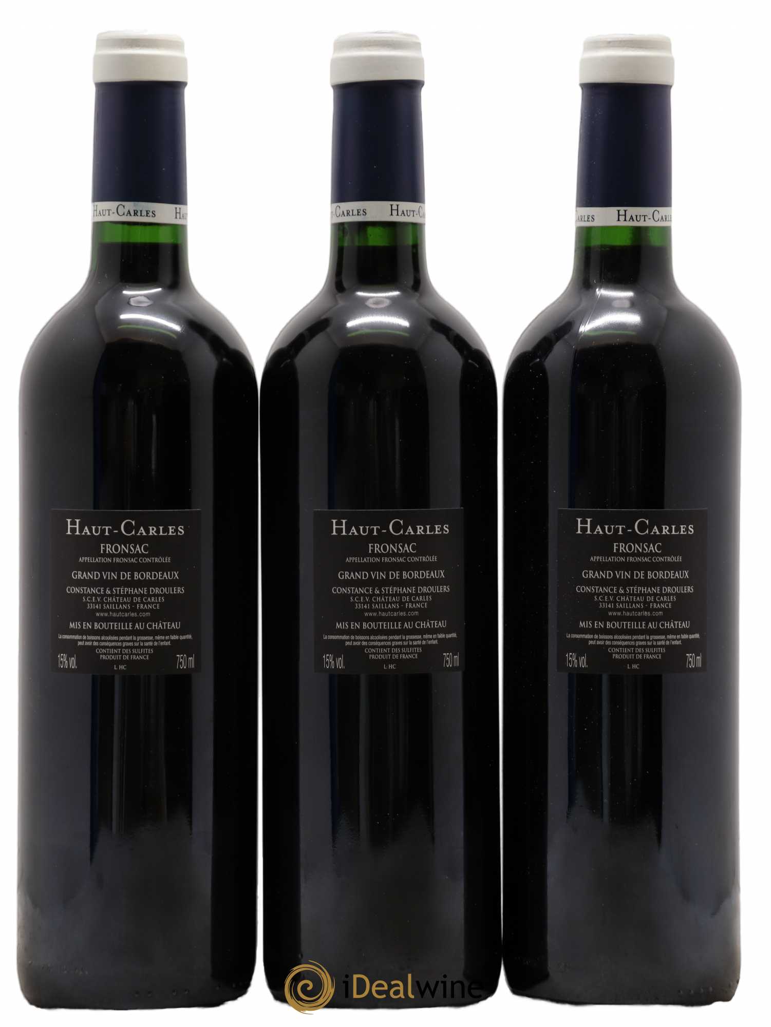 Haut Carles 2010 - Lot de 6 bouteilles - 4