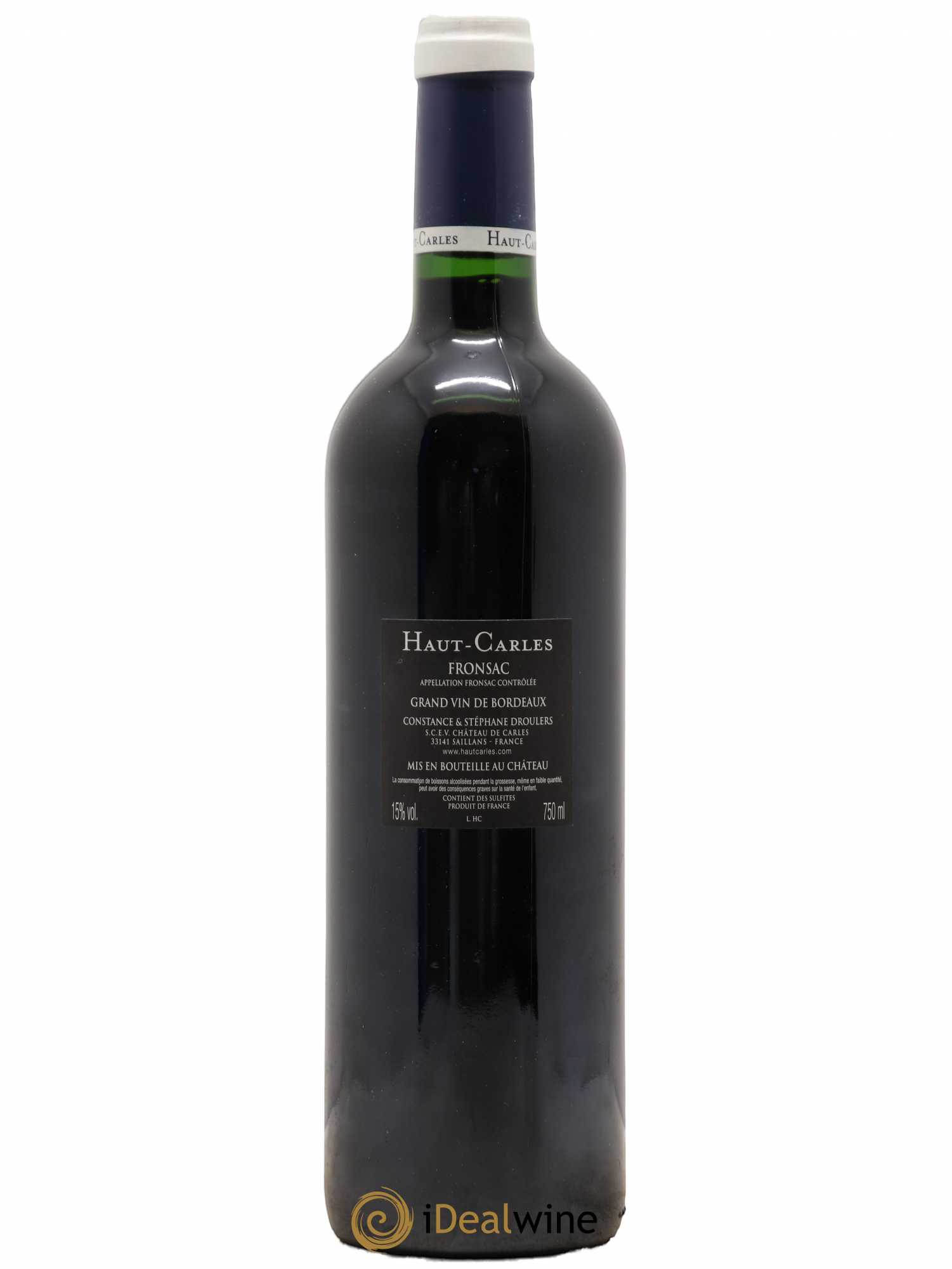 Haut Carles 2010 - Lot de 1 bouteille - 1