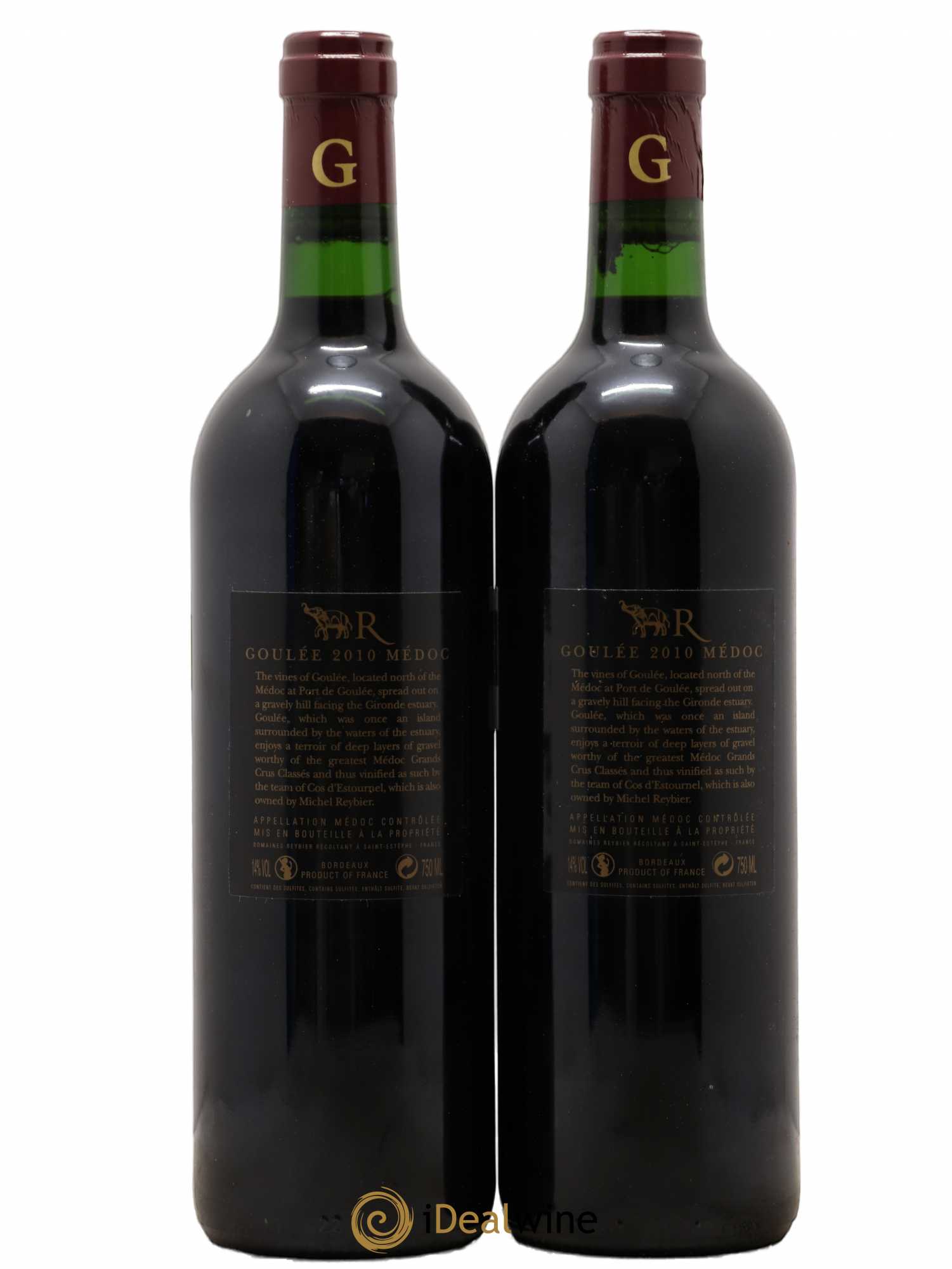 Goulée By Cos d'Estournel 2010 - Lot de 2 bouteilles - 1