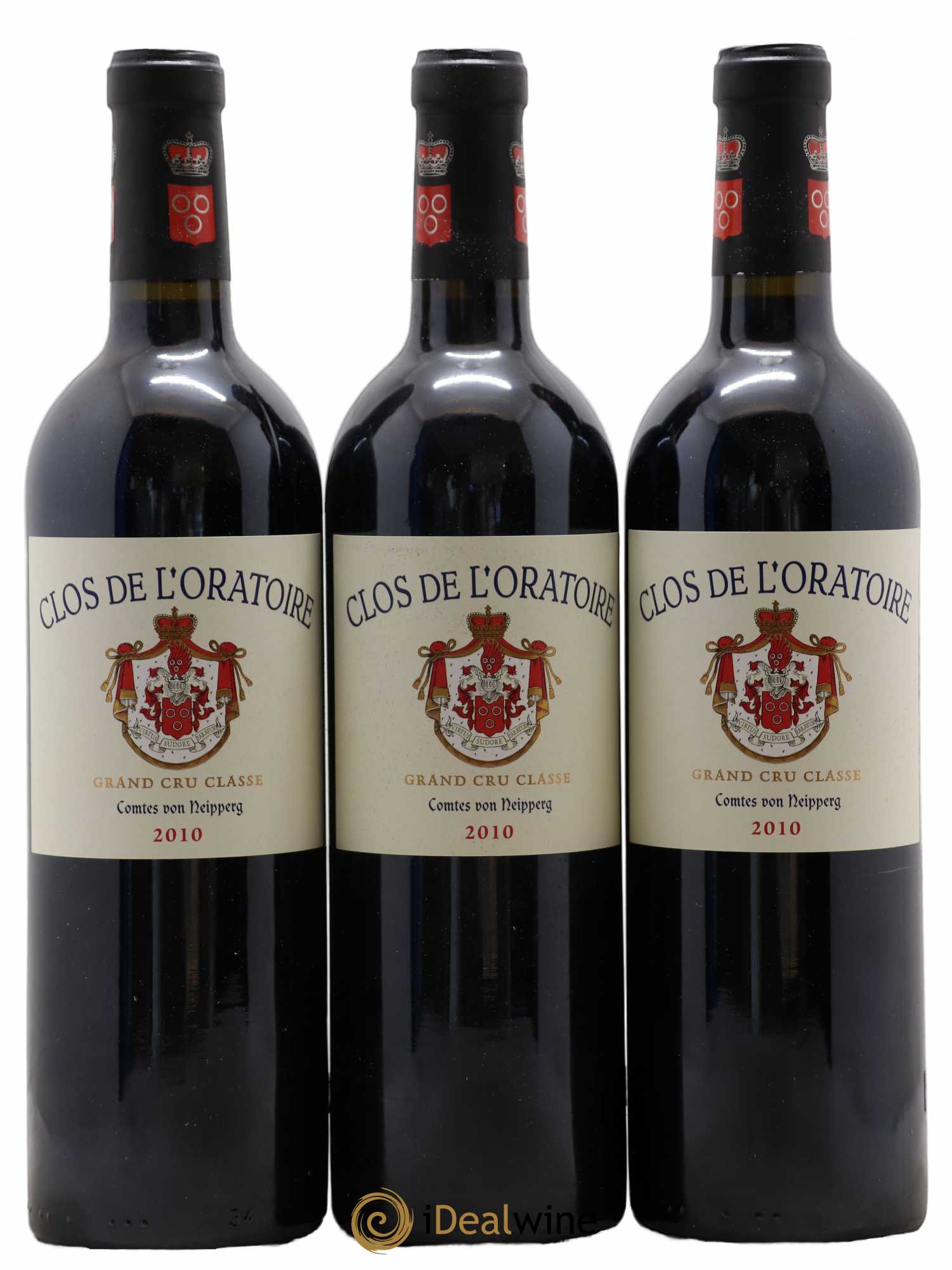 Clos de l'Oratoire Grand Cru Classé 2010 - Lot de 6 bouteilles - 3