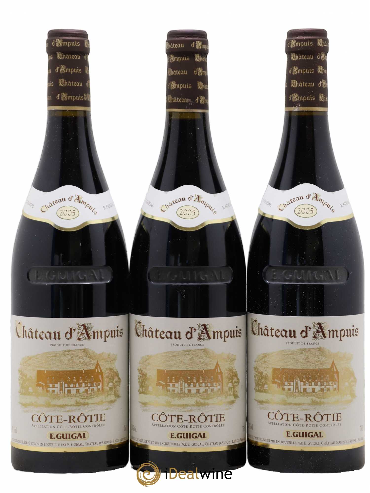 Côte-Rôtie Château d'Ampuis Guigal 2005 - Lot de 12 bouteilles - 1