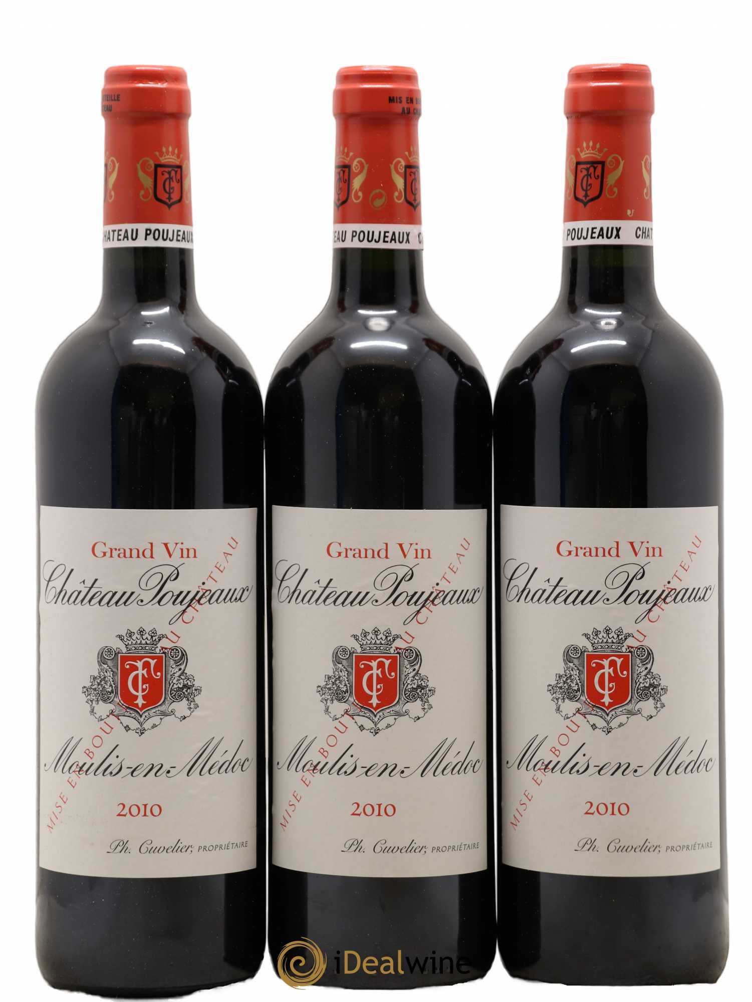 Château Poujeaux 2010 - Lot de 12 bouteilles - 3