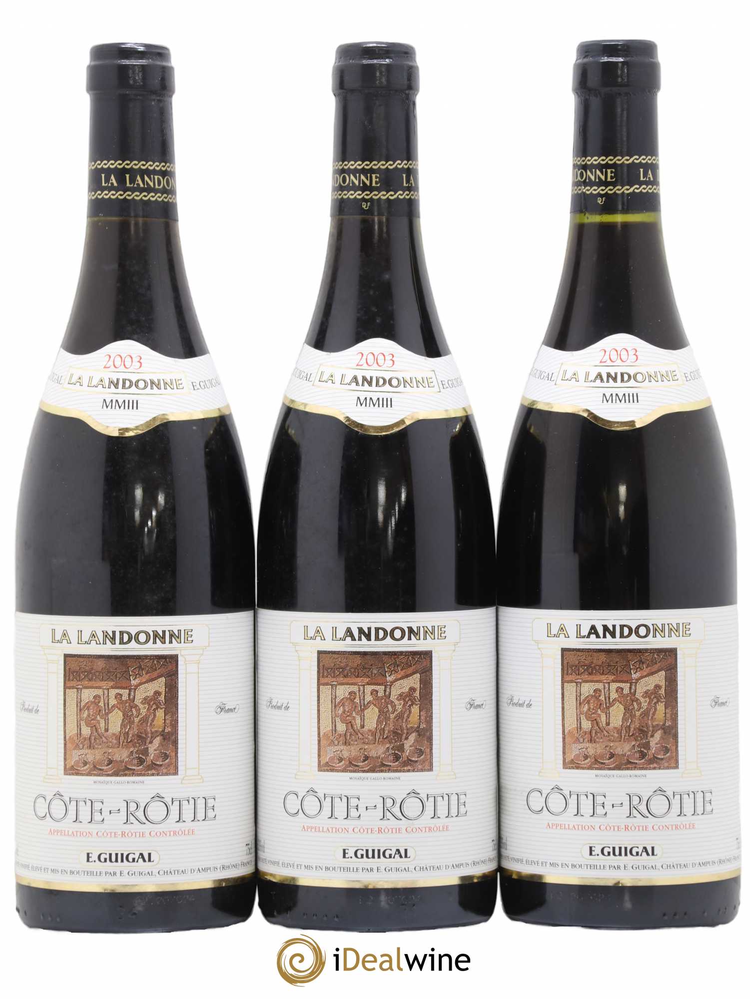 Côte-Rôtie La Landonne Guigal 2003 - Lot de 6 bouteilles - 1