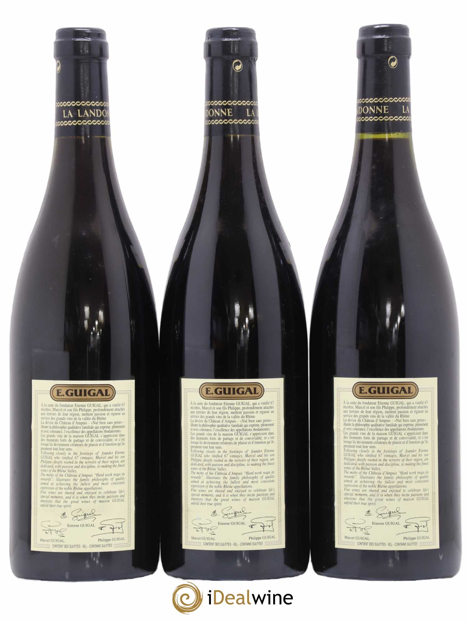 Côte-Rôtie La Landonne Guigal 2003 - Lot de 6 bouteilles - 2