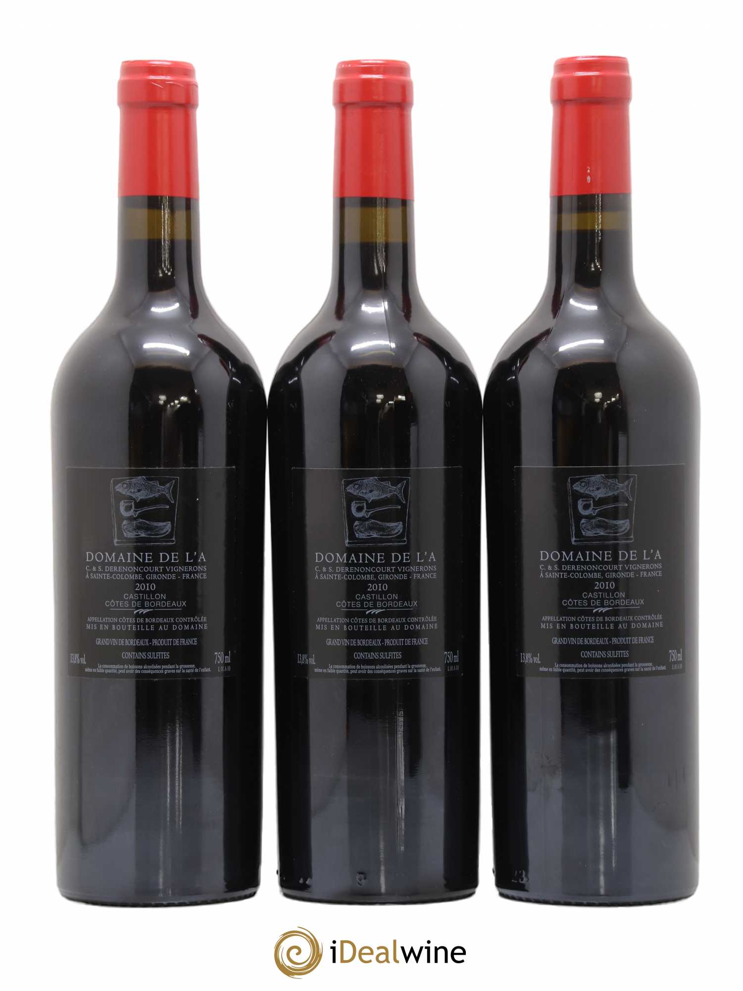Domaine de l'A 2010 - Lot de 6 bouteilles - 4