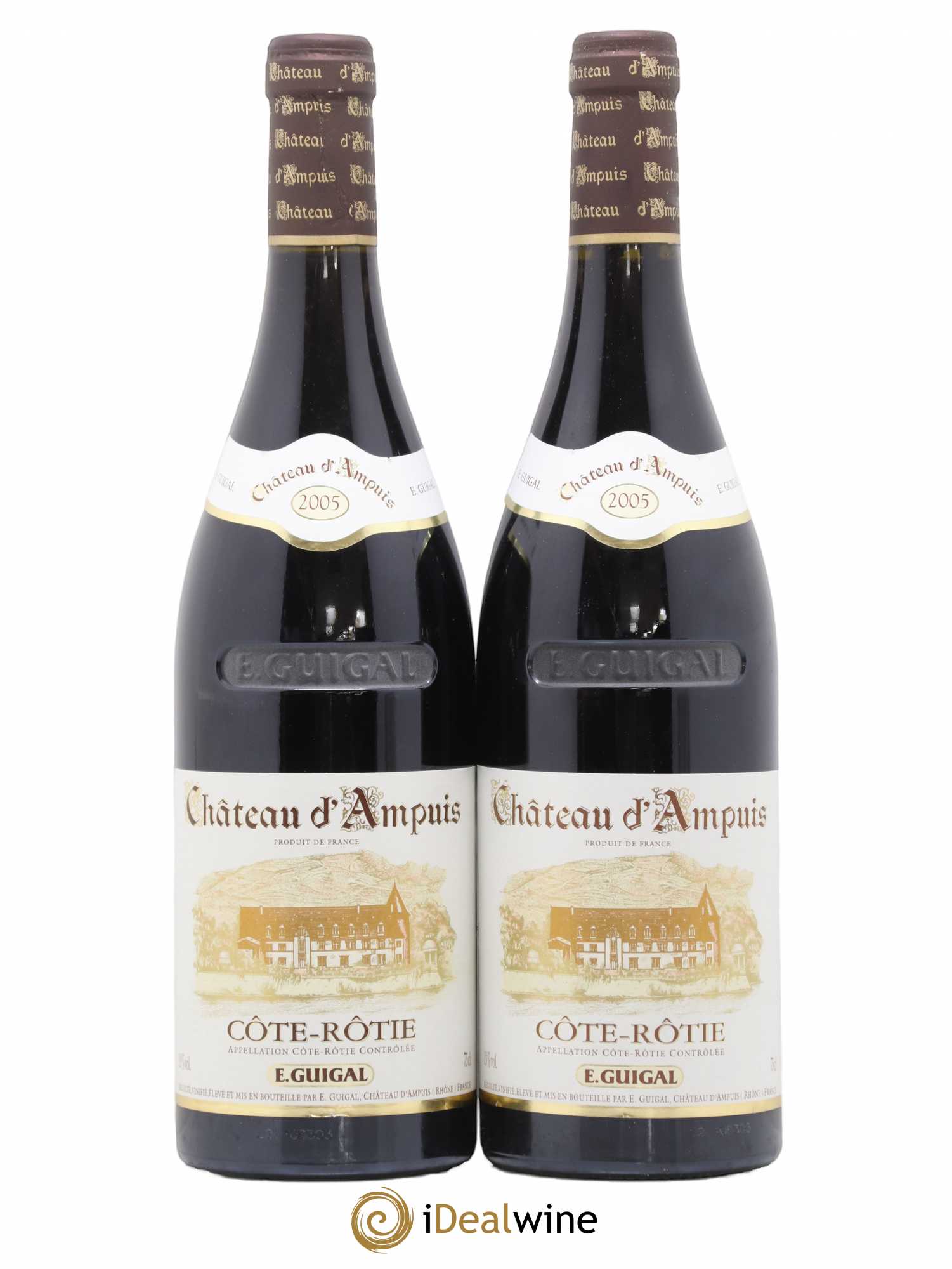 Côte-Rôtie Château d'Ampuis Guigal 2005 - Lot de 2 bouteilles - 0